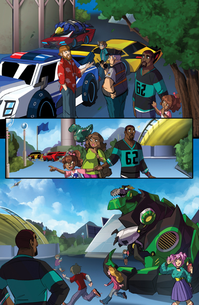 Robots in Disguise #0 (Free Comic Book Day issue), IDW