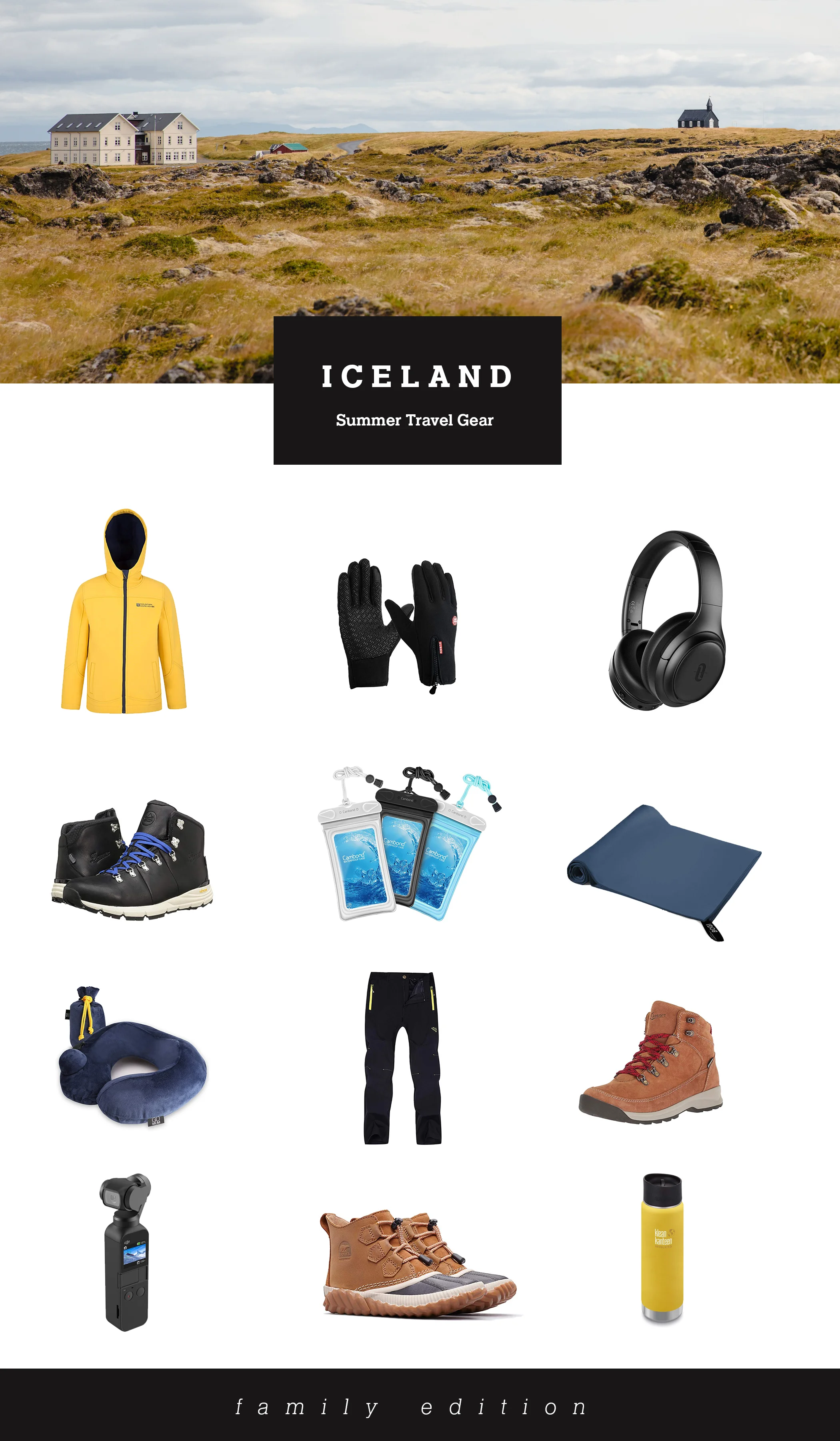 Our Travel Essentials for Iceland (with kids!)