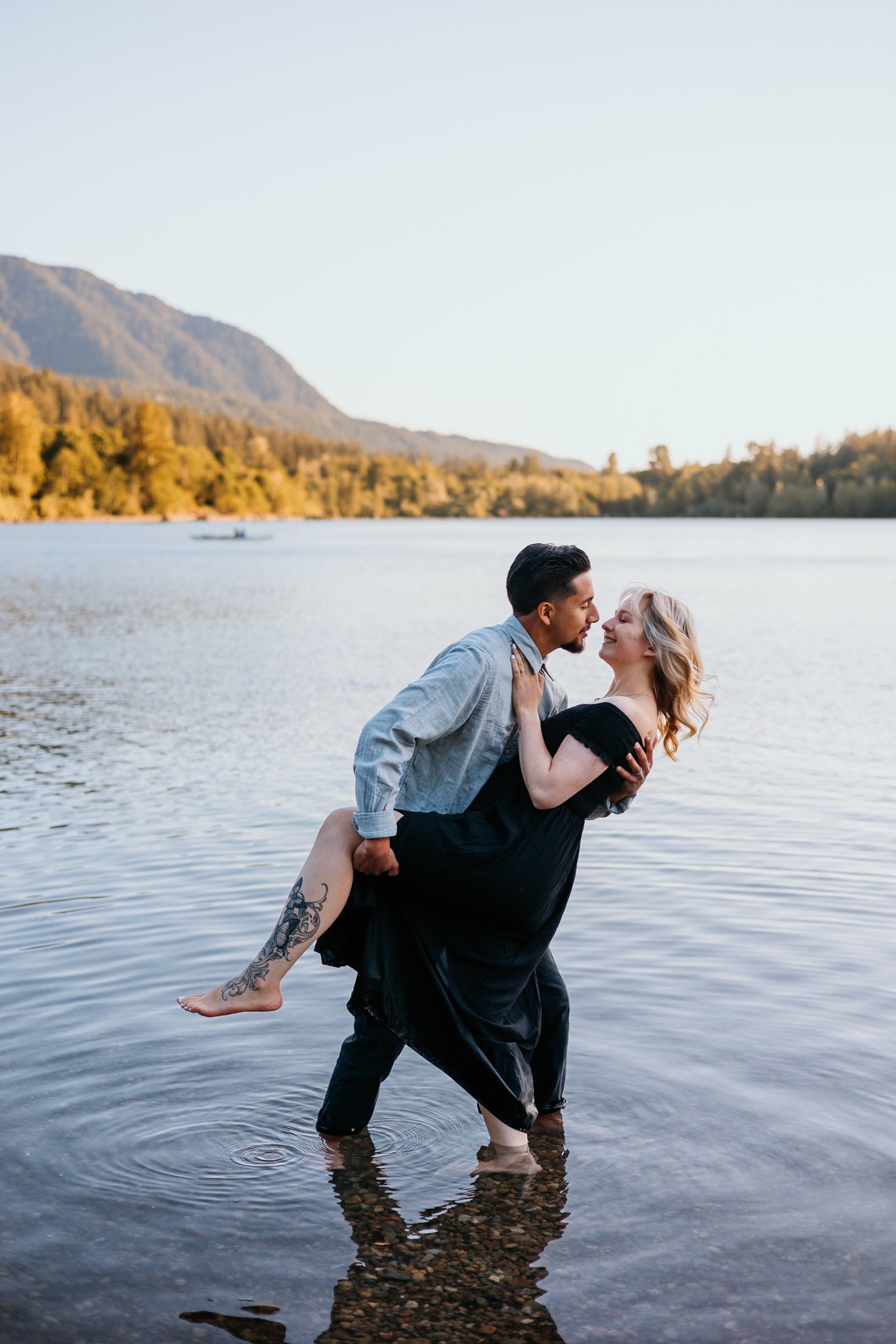 Rattlesnake Lake Engagement Photos