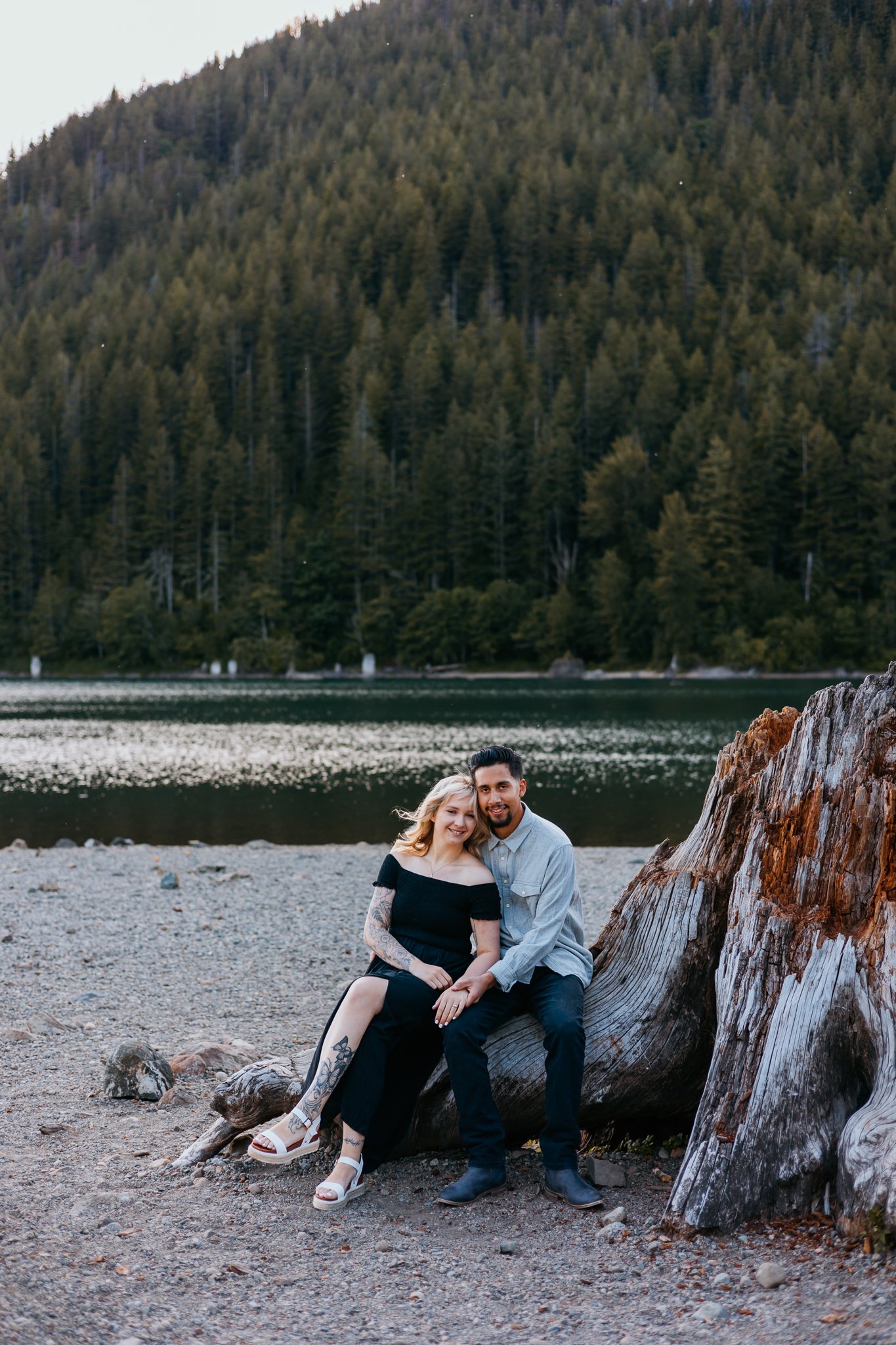 Rattlesnake Lake Engagement Photos