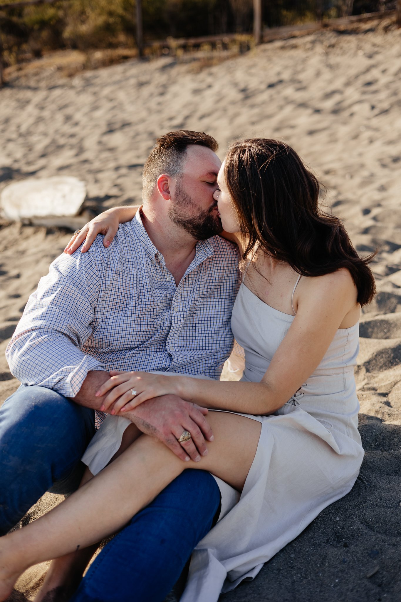 Richmond Beach Engagement Photos