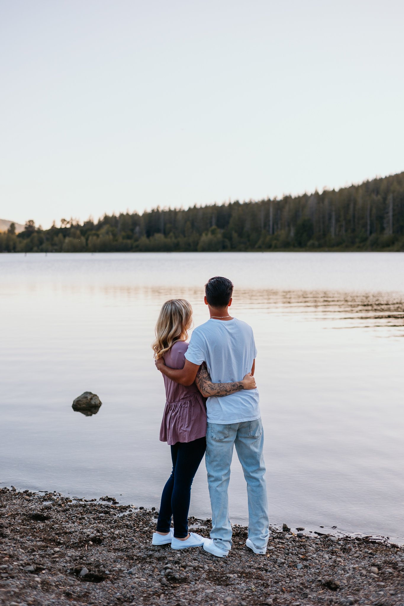Rattlesnake Lake Engagement Photos