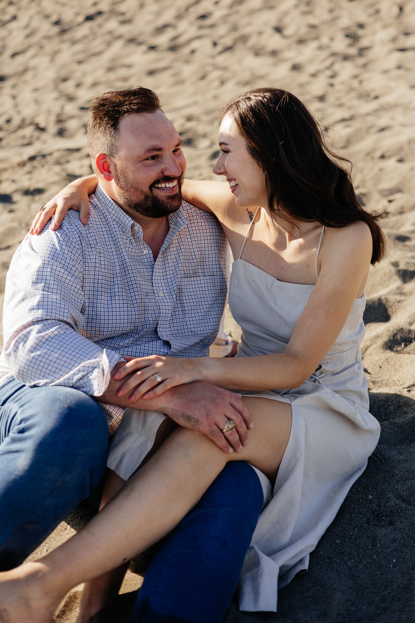 Richmond Beach Engagement Photos