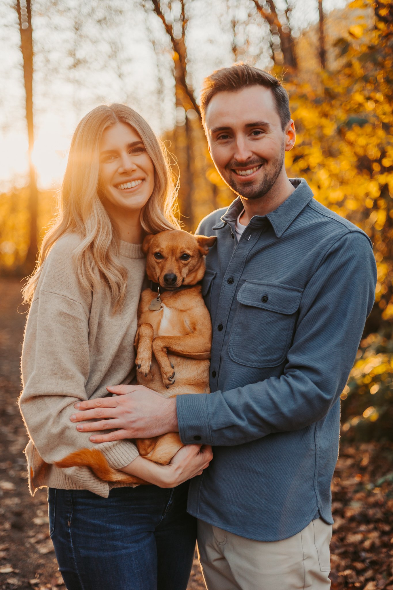 Fall Rattlesnake Lake Engagement Photos