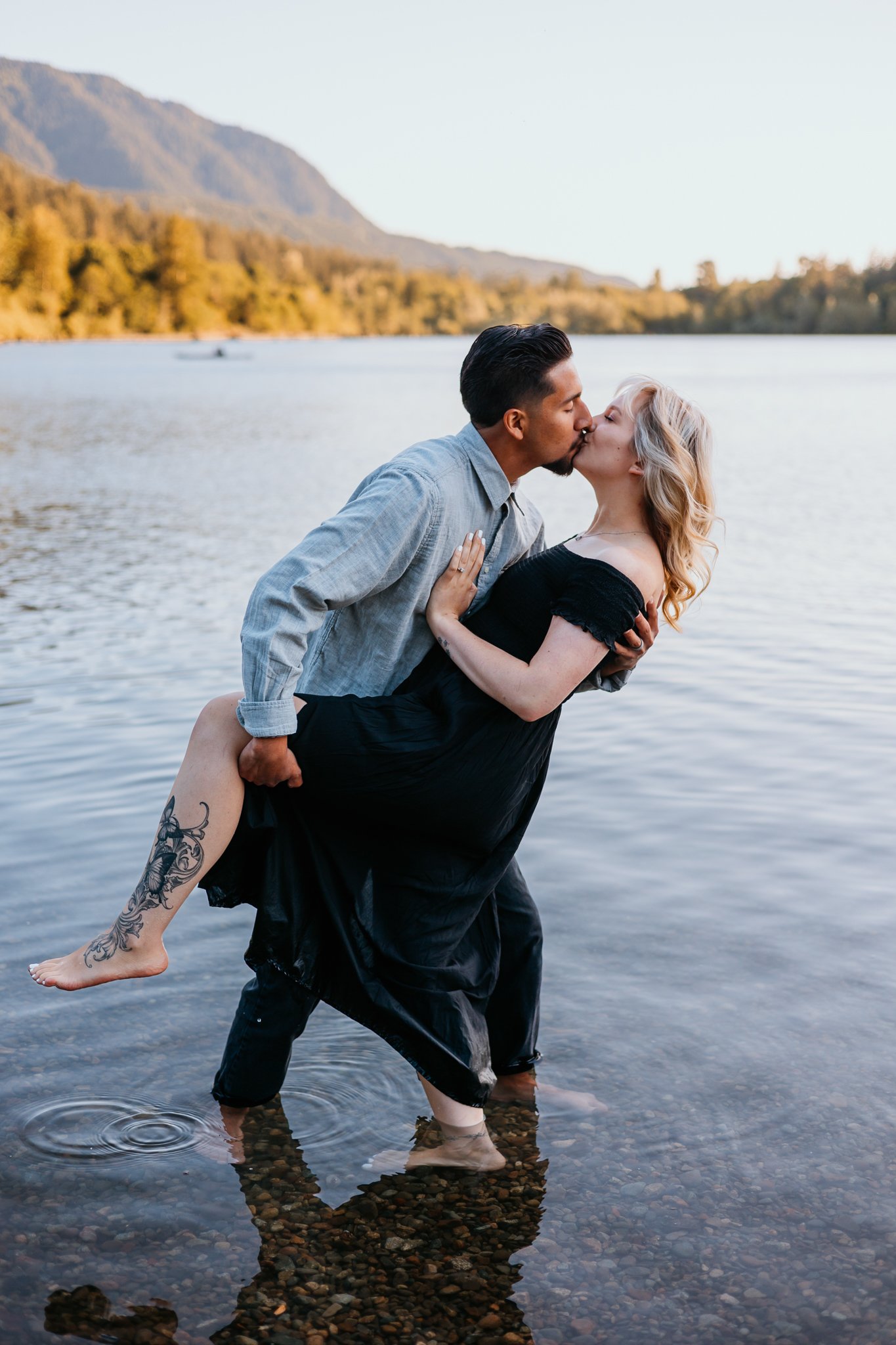 Rattlesnake Lake Engagement Photos