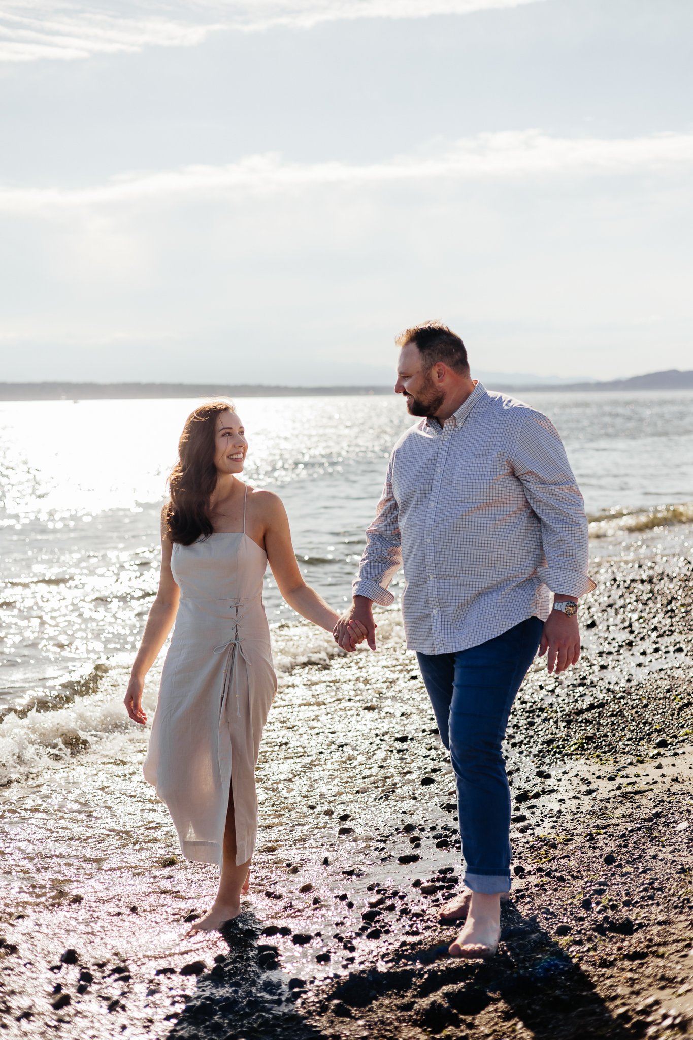 Richmond Beach Engagement Photos