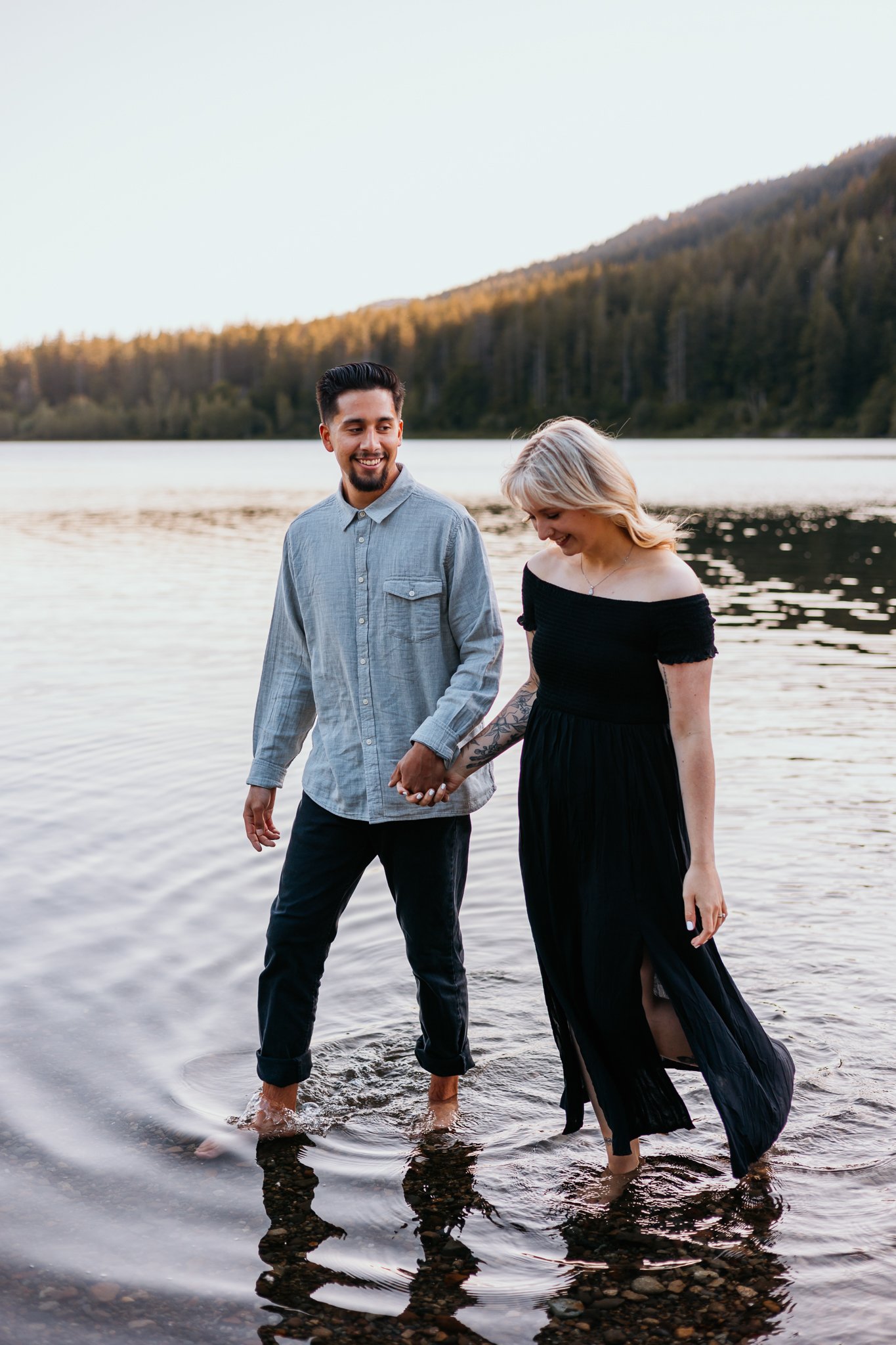 Rattlesnake Lake Engagement Photos