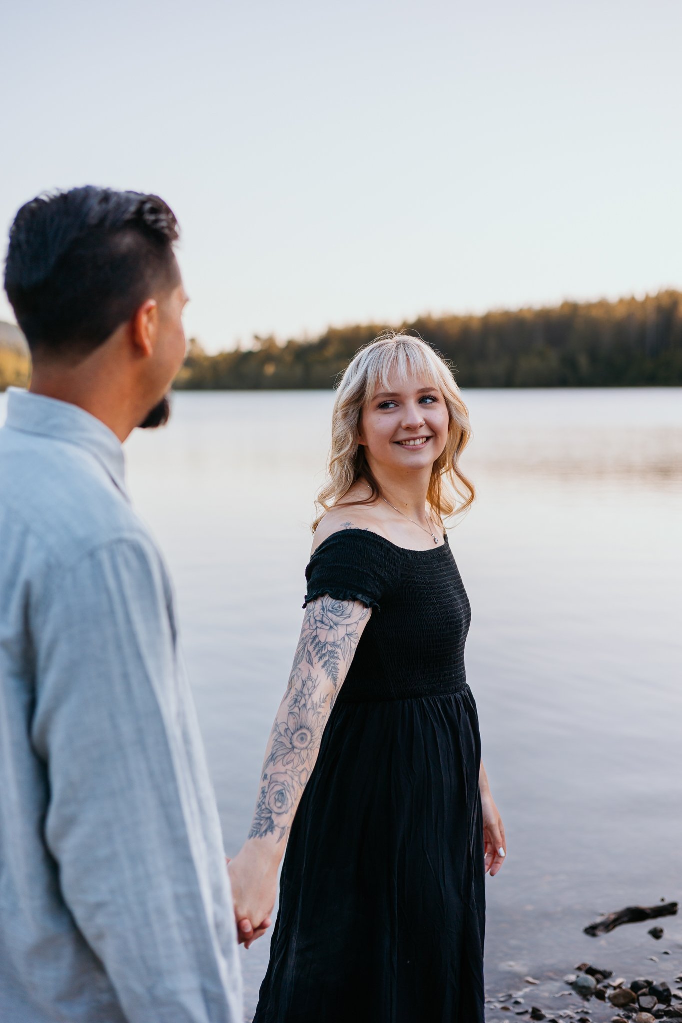 Rattlesnake Lake Engagement Photos