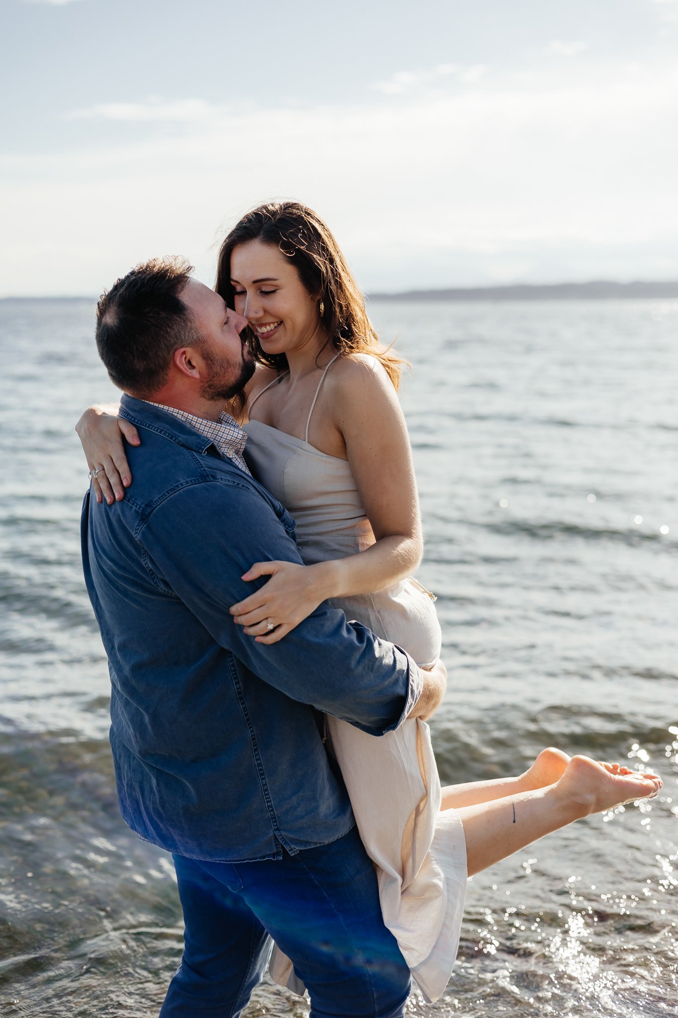 Richmond Beach Engagement Photos