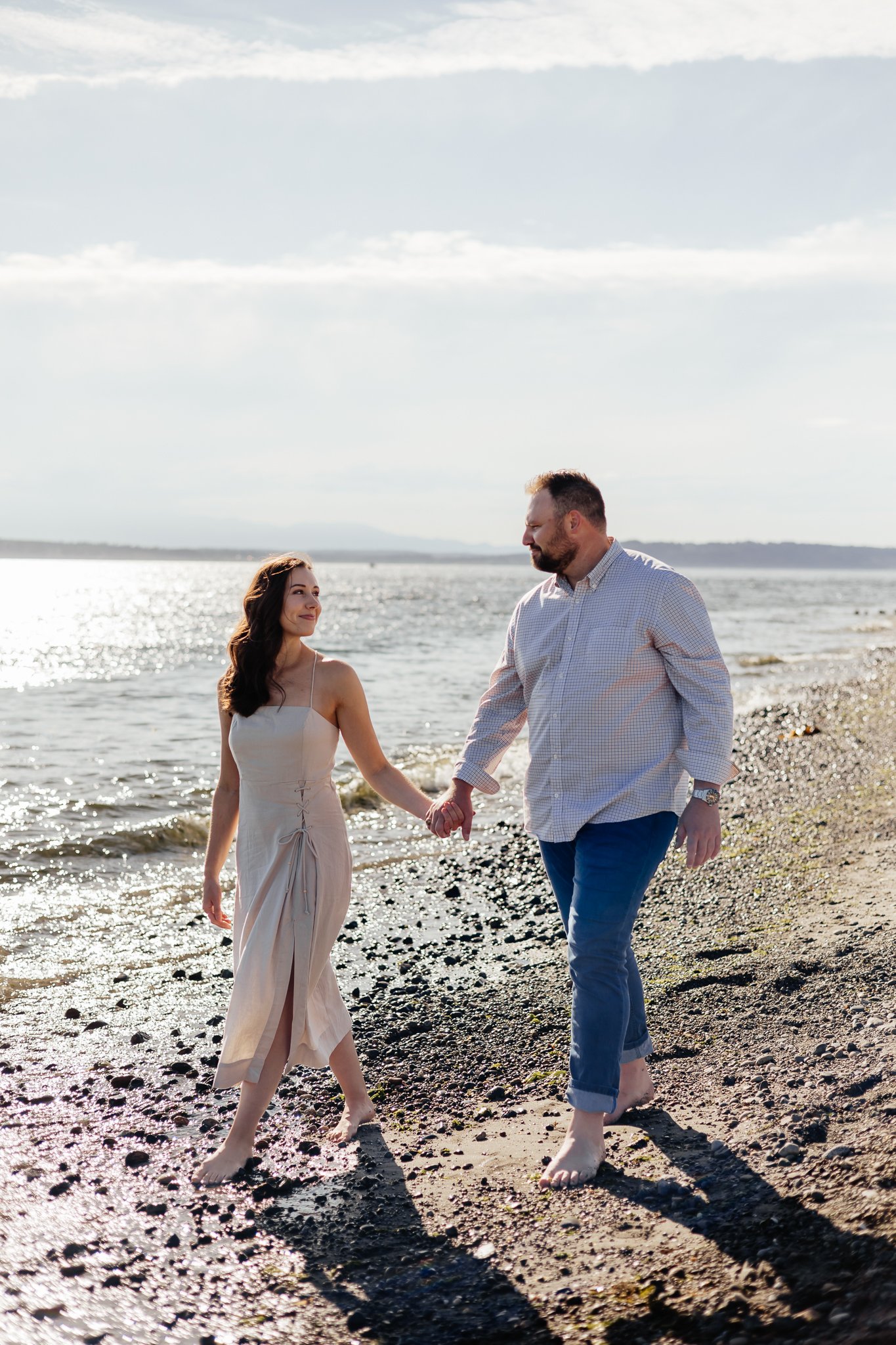 Richmond Beach Engagement Photos