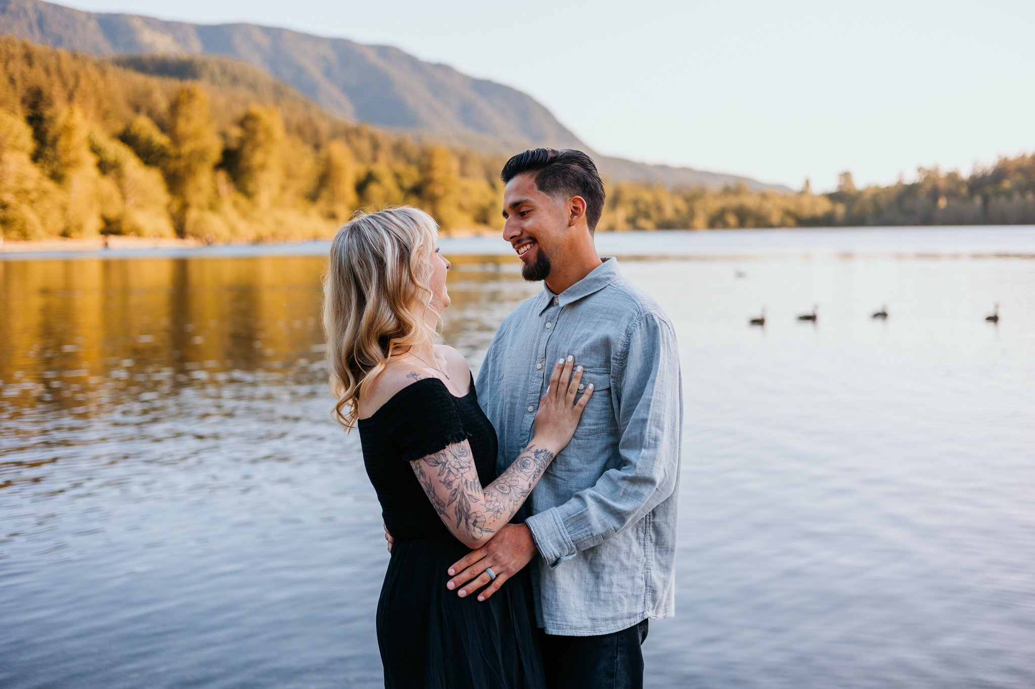 Rattlesnake Lake Engagement Photos
