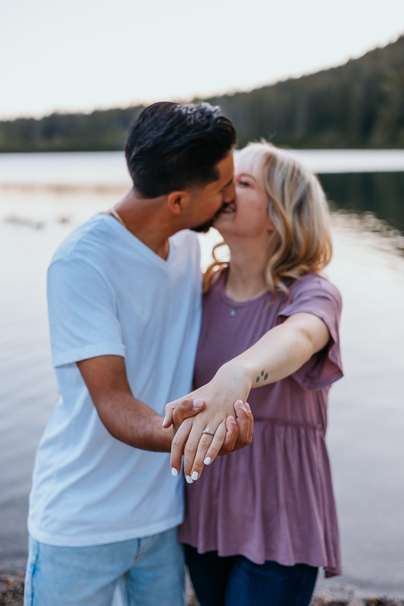 Rattlesnake Lake Engagement Photos