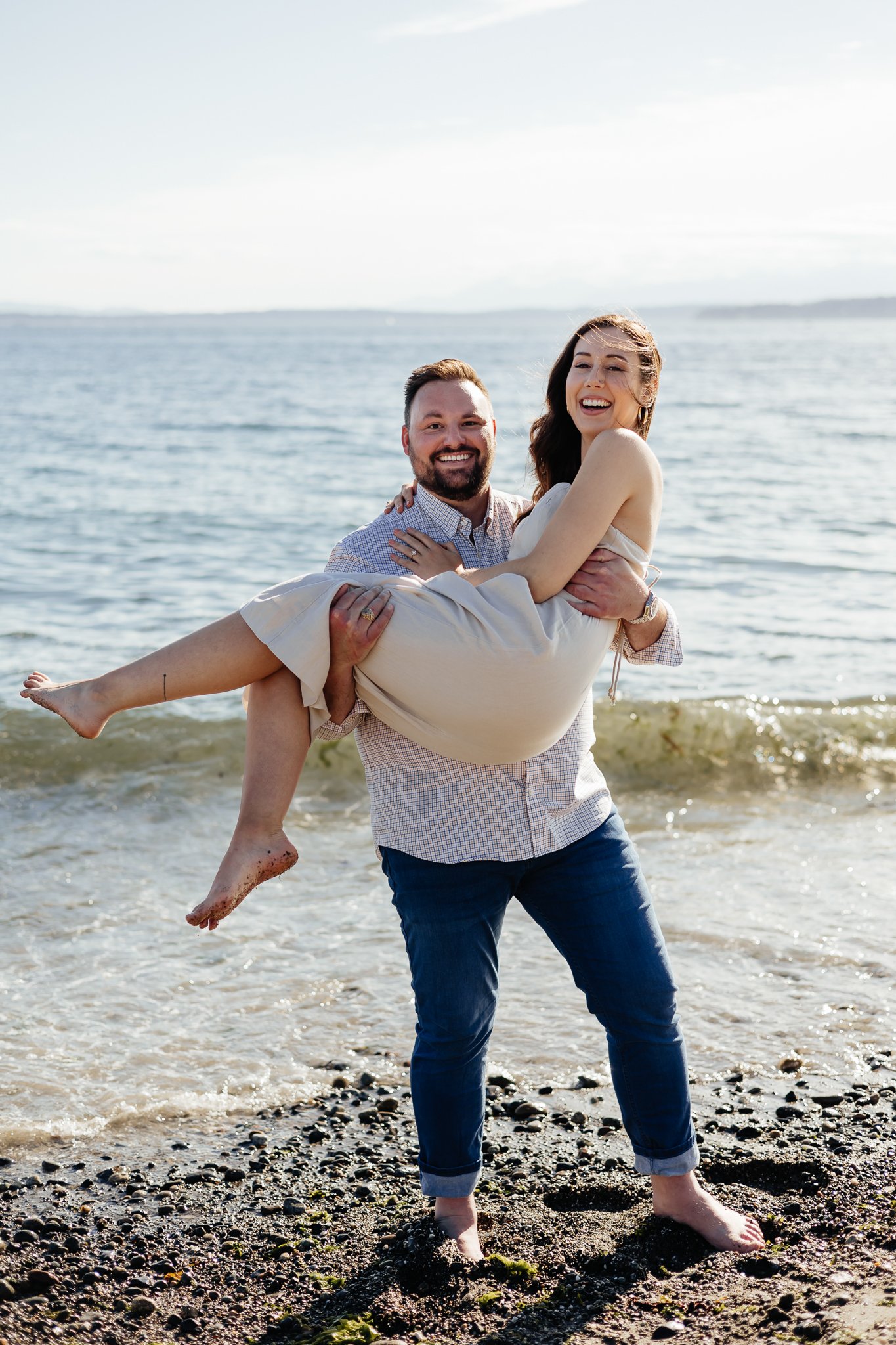 Richmond Beach Engagement Photos
