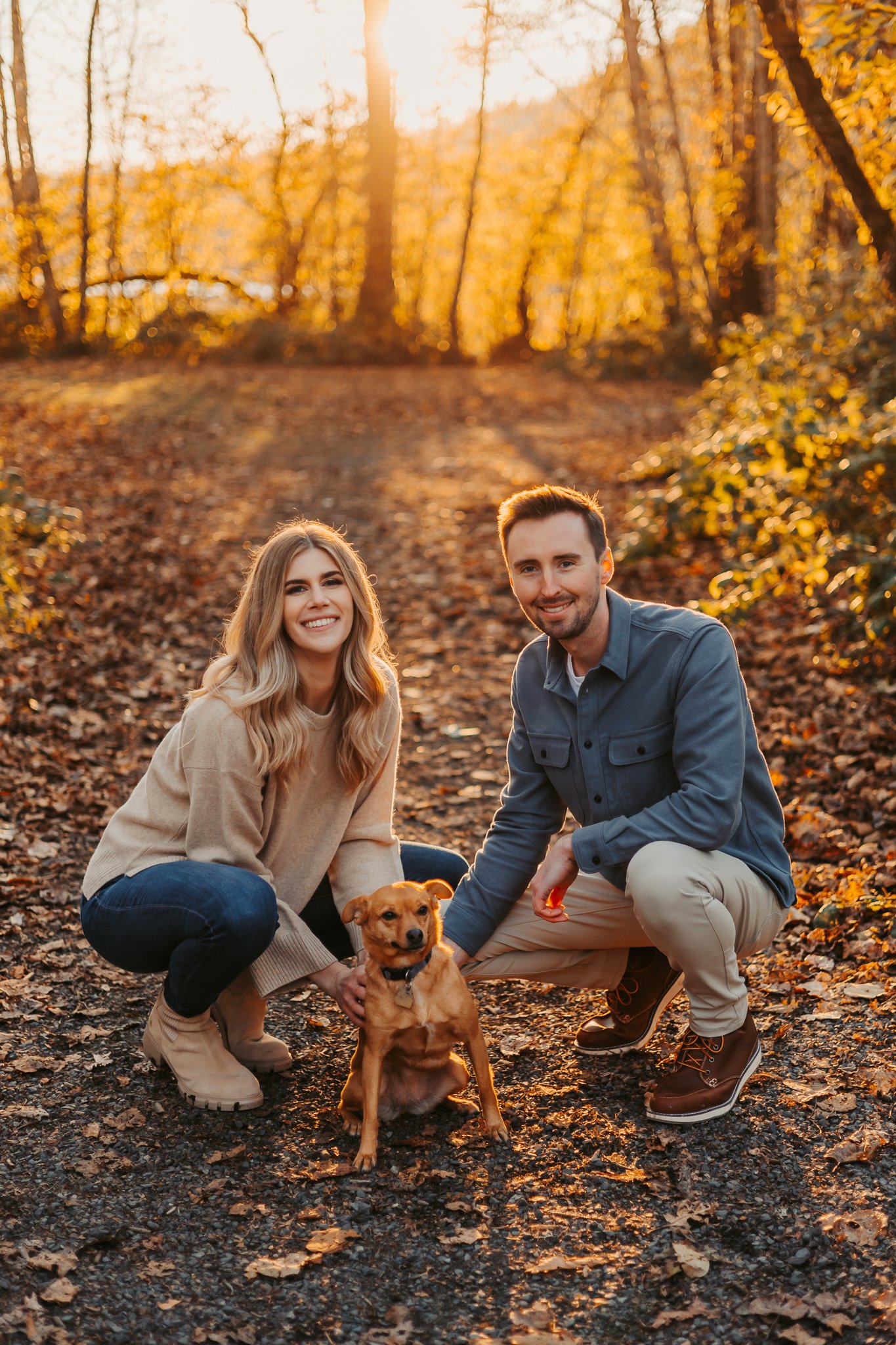 Fall Rattlesnake Lake Engagement Photos