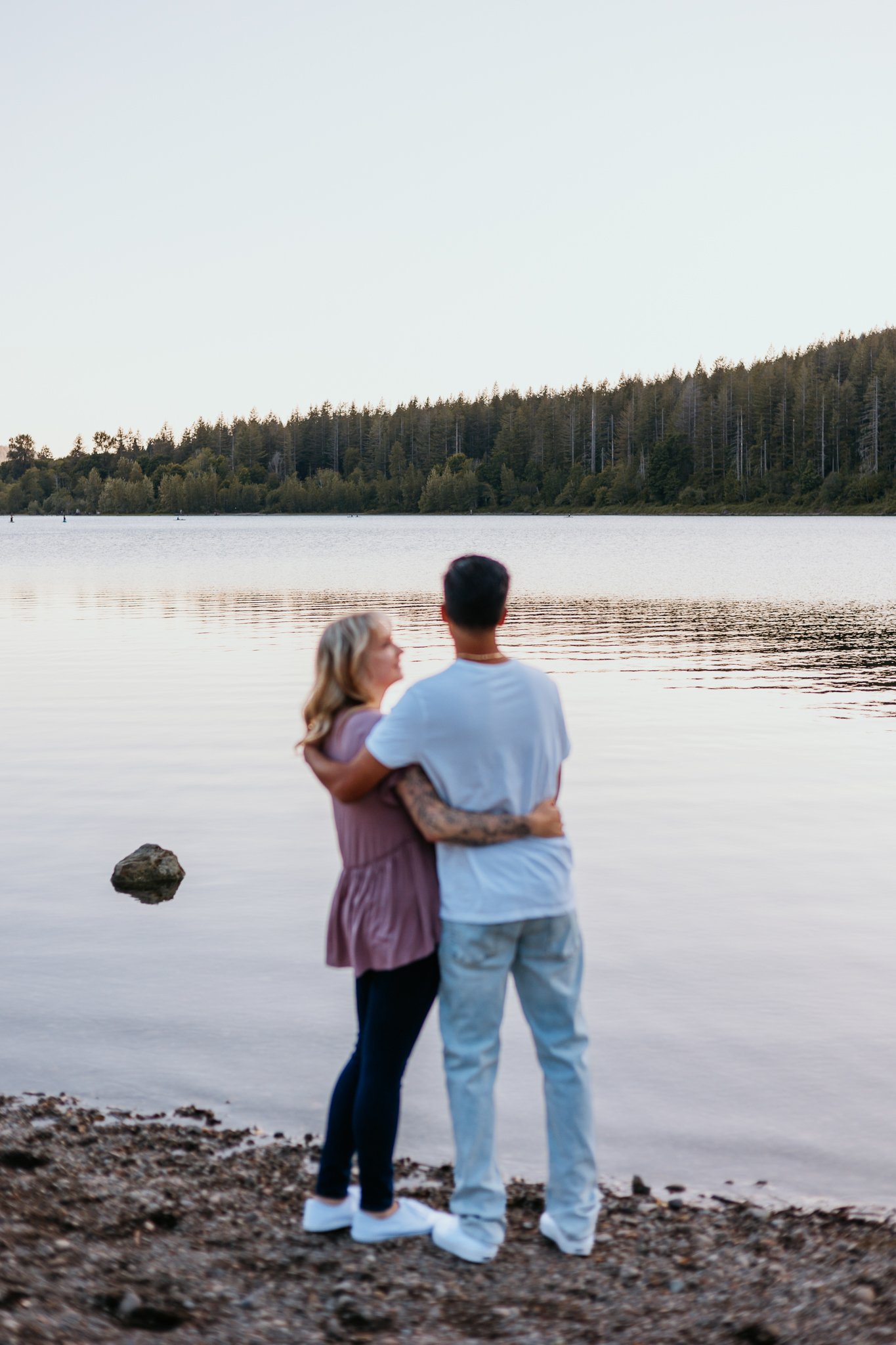 Rattlesnake Lake Engagement Photos