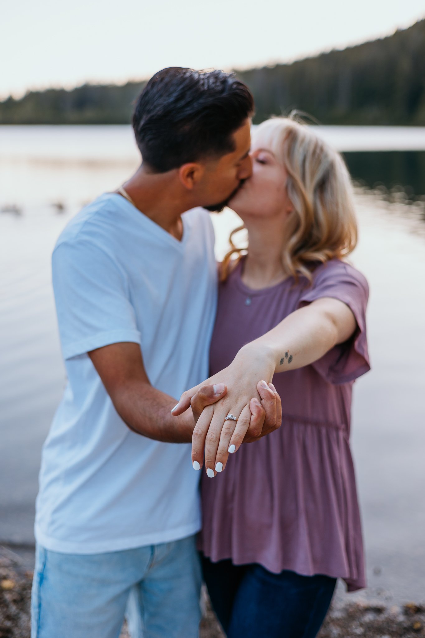 Rattlesnake Lake Engagement Photos