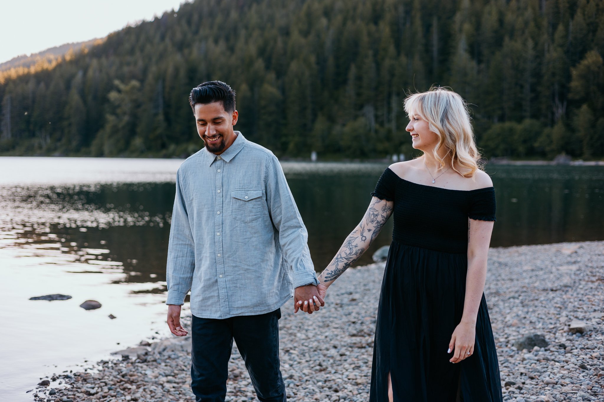 Rattlesnake Lake Engagement Photos