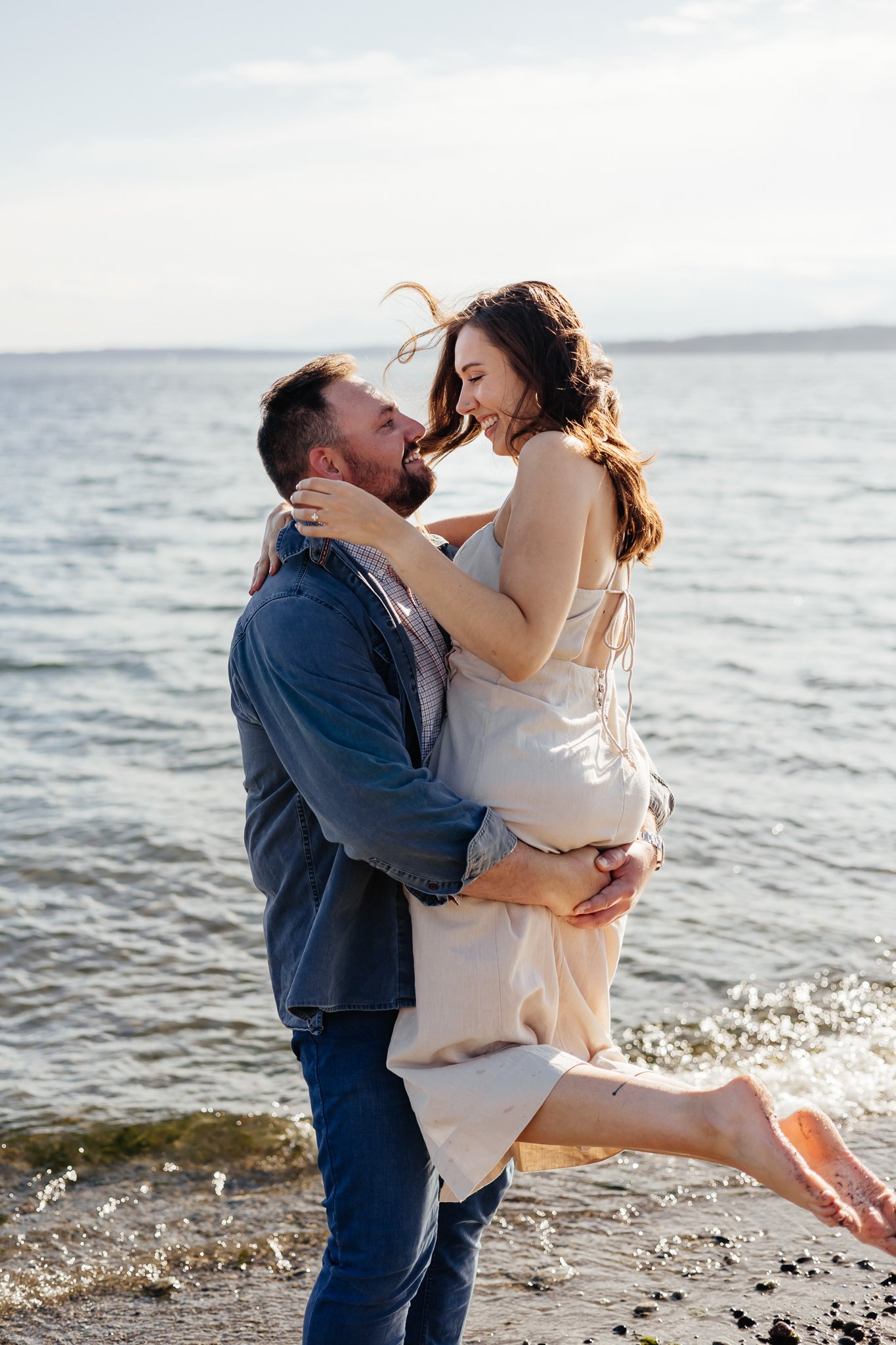 Richmond Beach Engagement Photos
