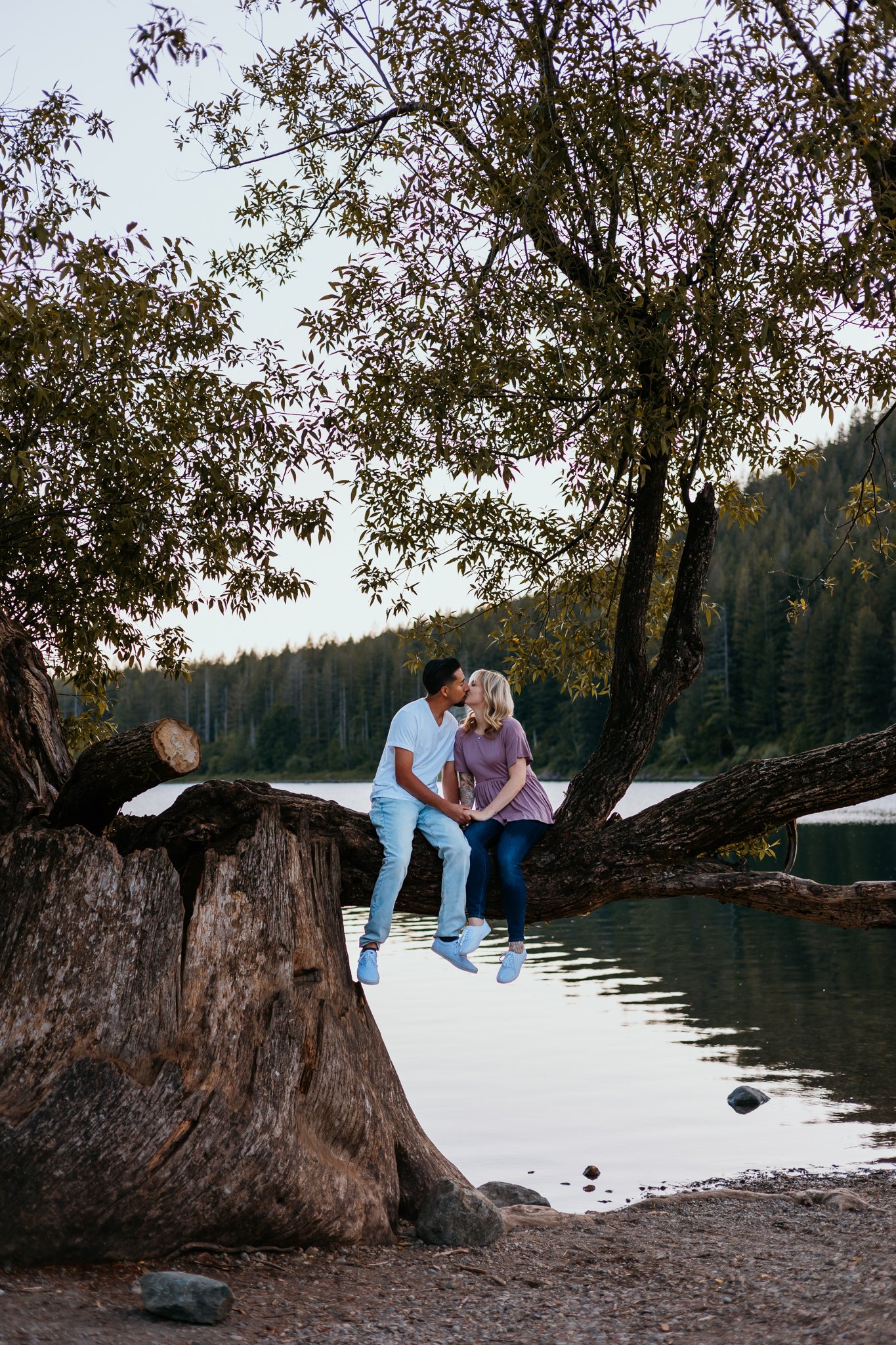 Rattlesnake Lake Engagement Photos