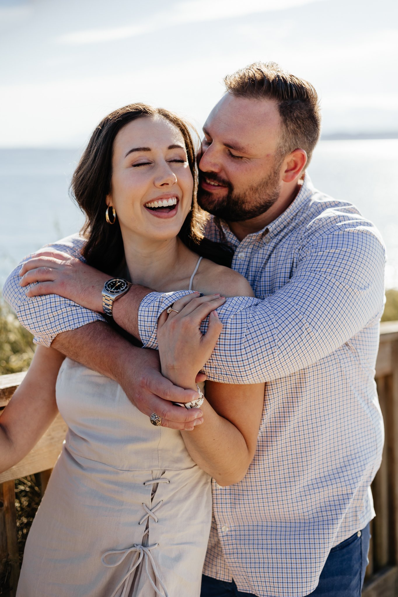 Richmond Beach Engagement Photos