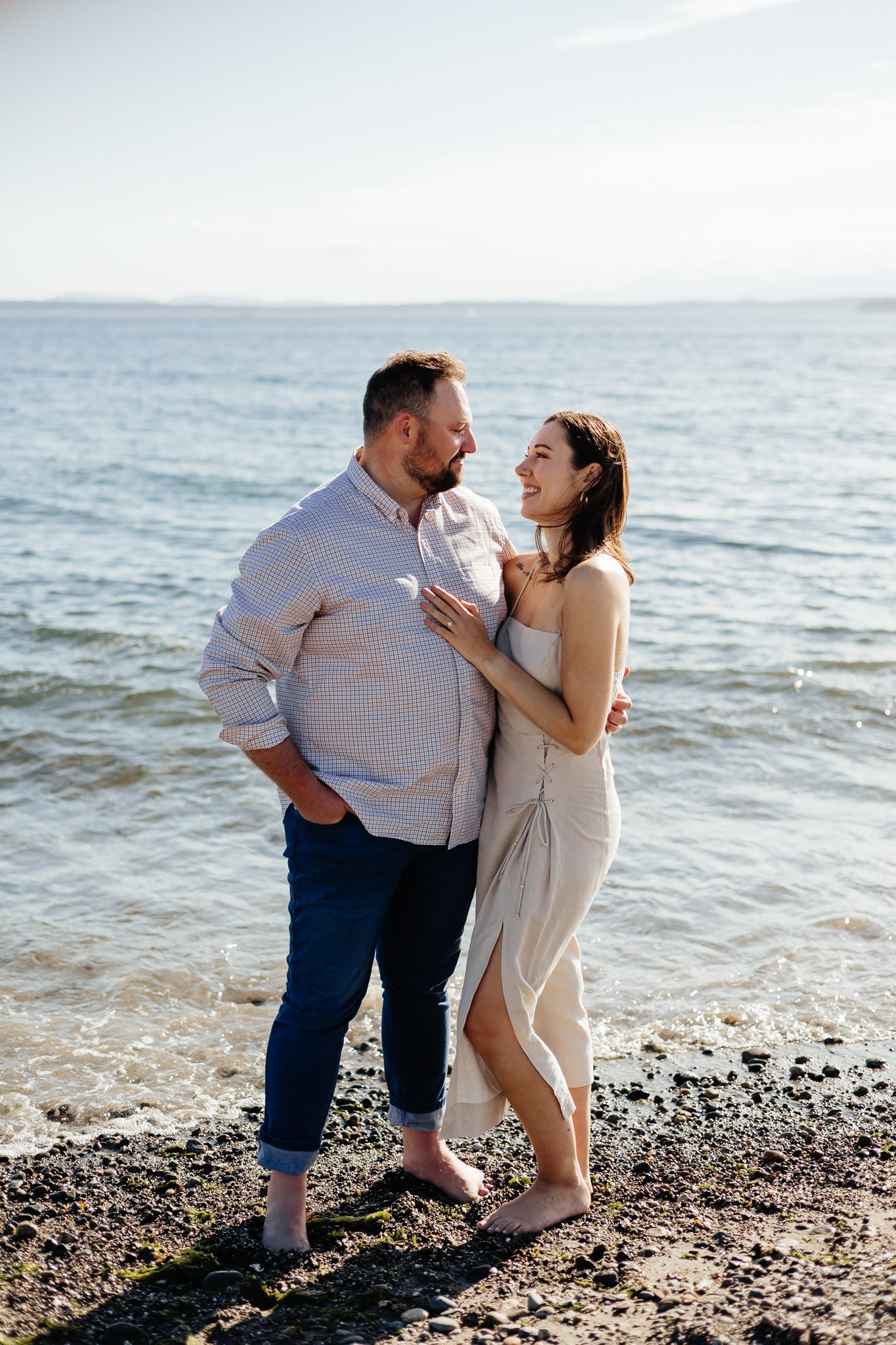 Richmond Beach Engagement Photos