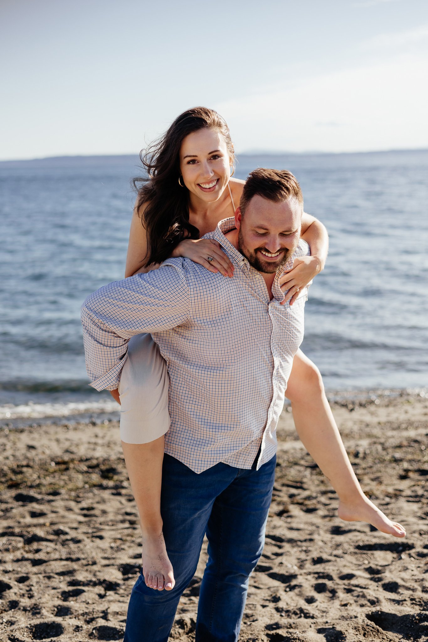 Richmond Beach Engagement Photos