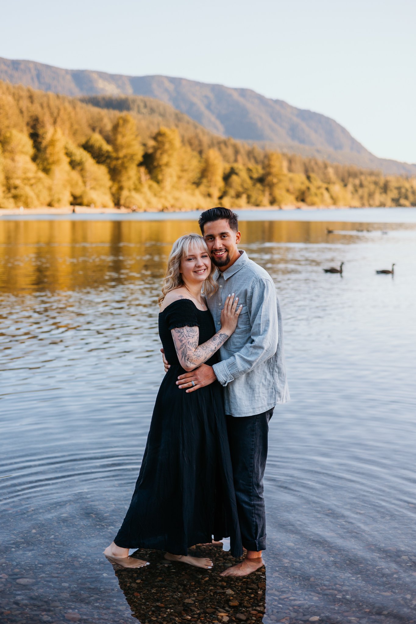 Rattlesnake Lake Engagement Photos