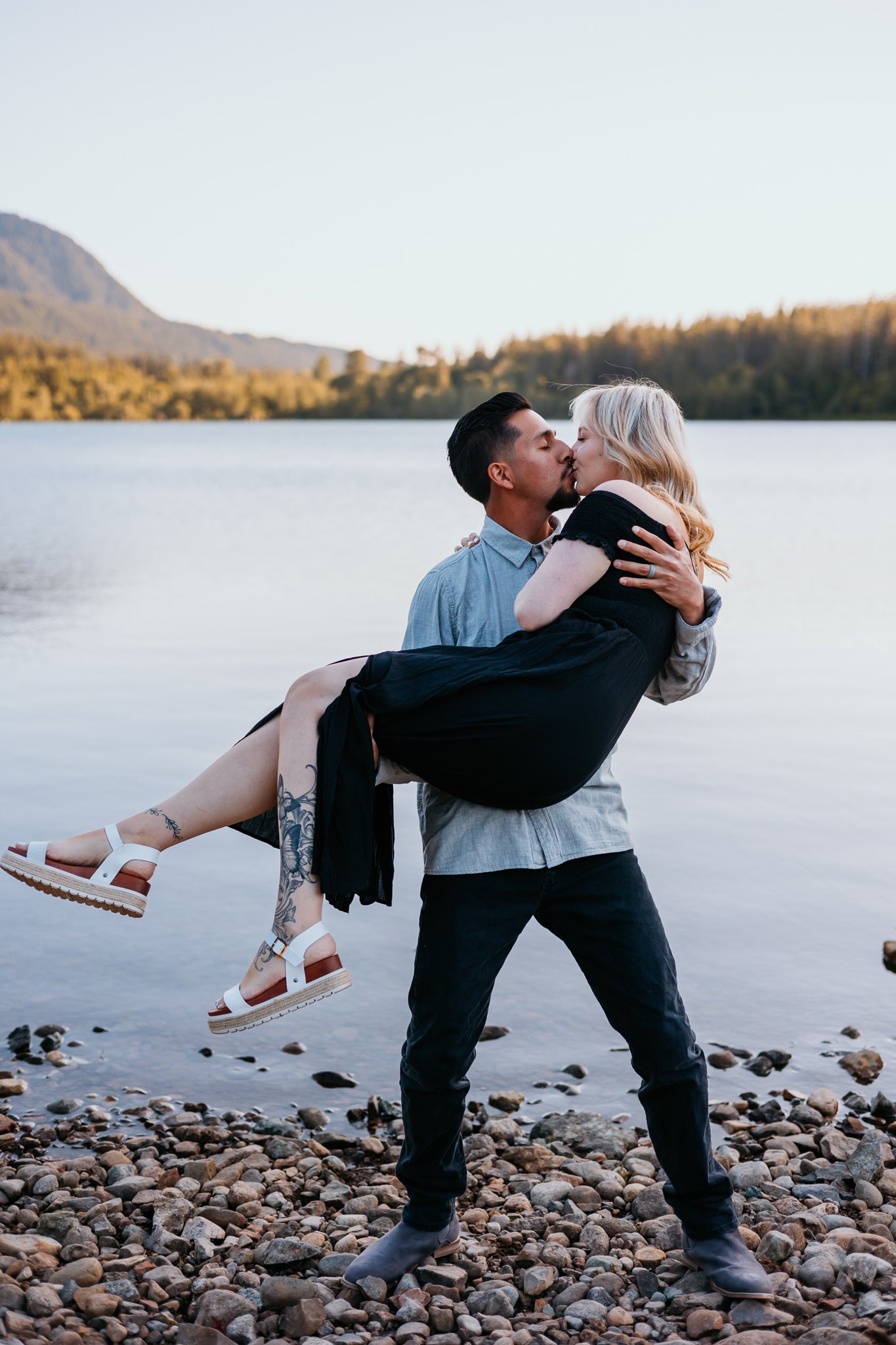 Rattlesnake Lake Engagement Photos