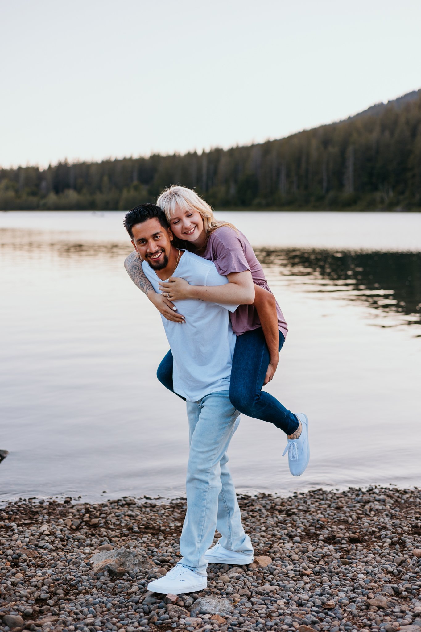 Rattlesnake Lake Engagement Photos