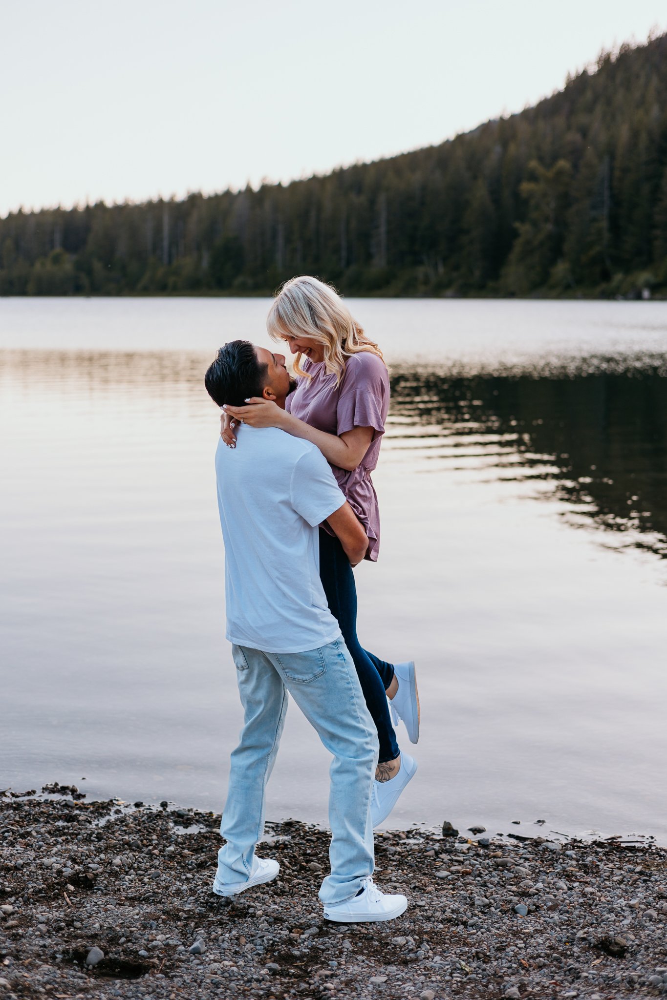 Rattlesnake Lake Engagement Photos