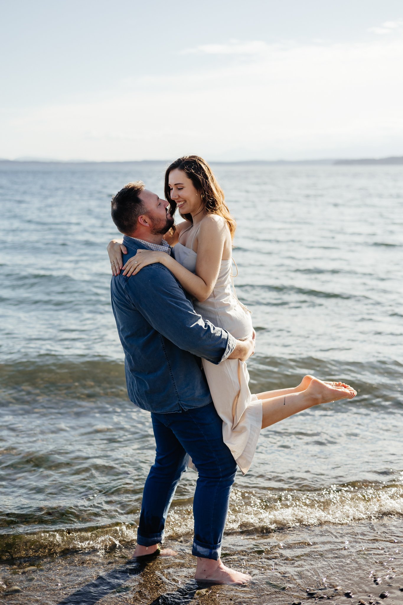 Richmond Beach Engagement Photos