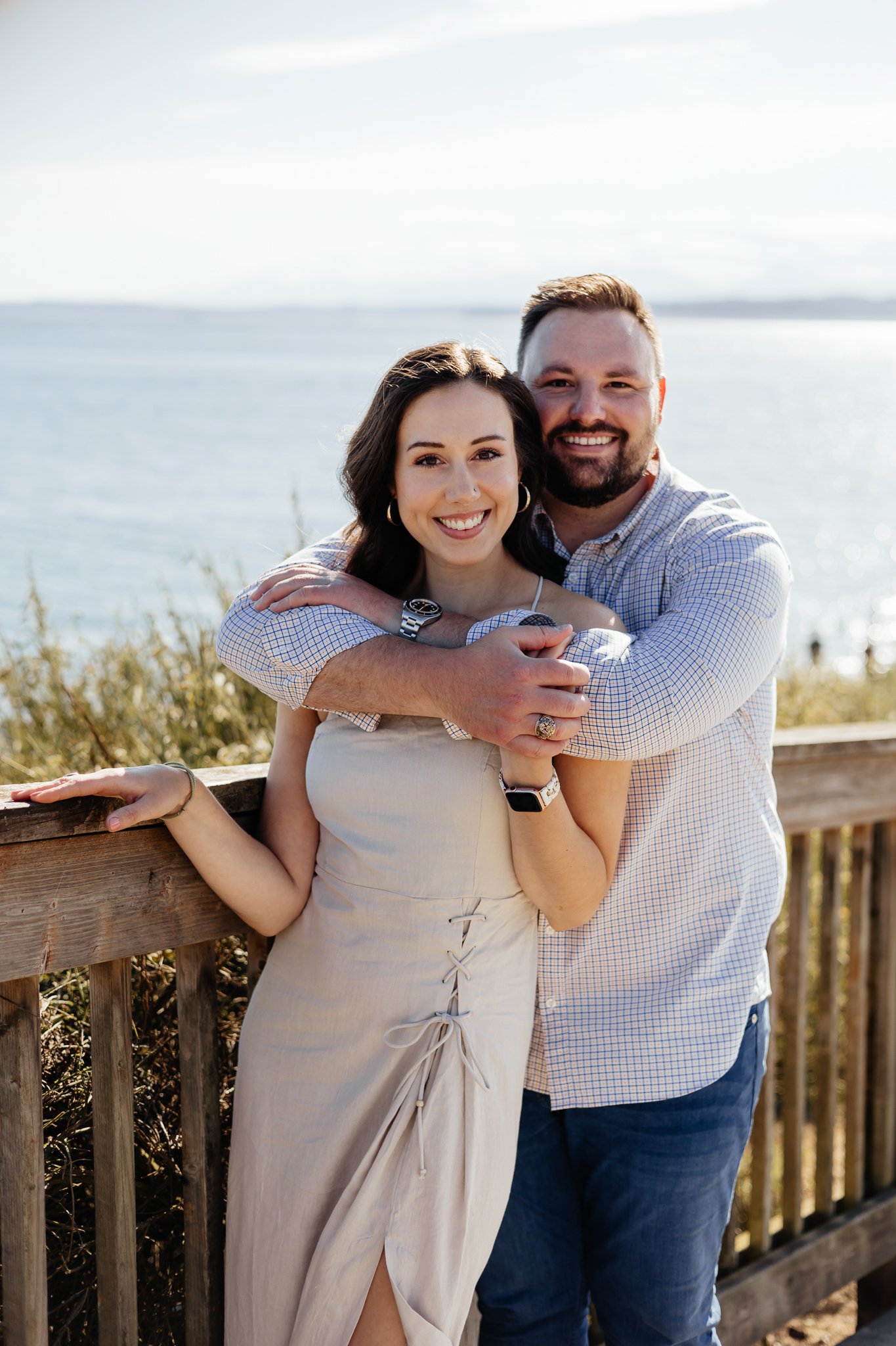 Richmond Beach Engagement Photos