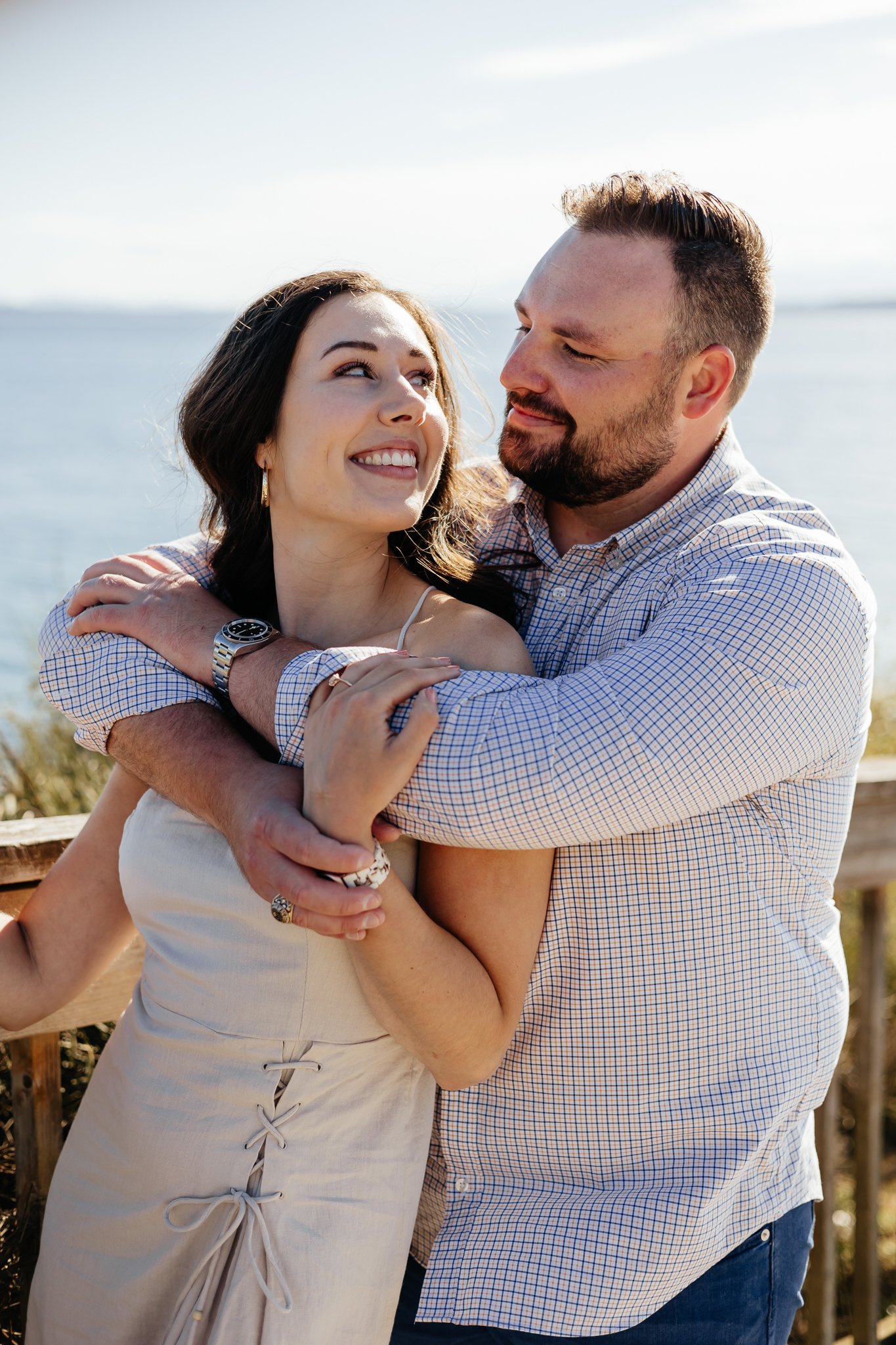 Richmond Beach Engagement Photos