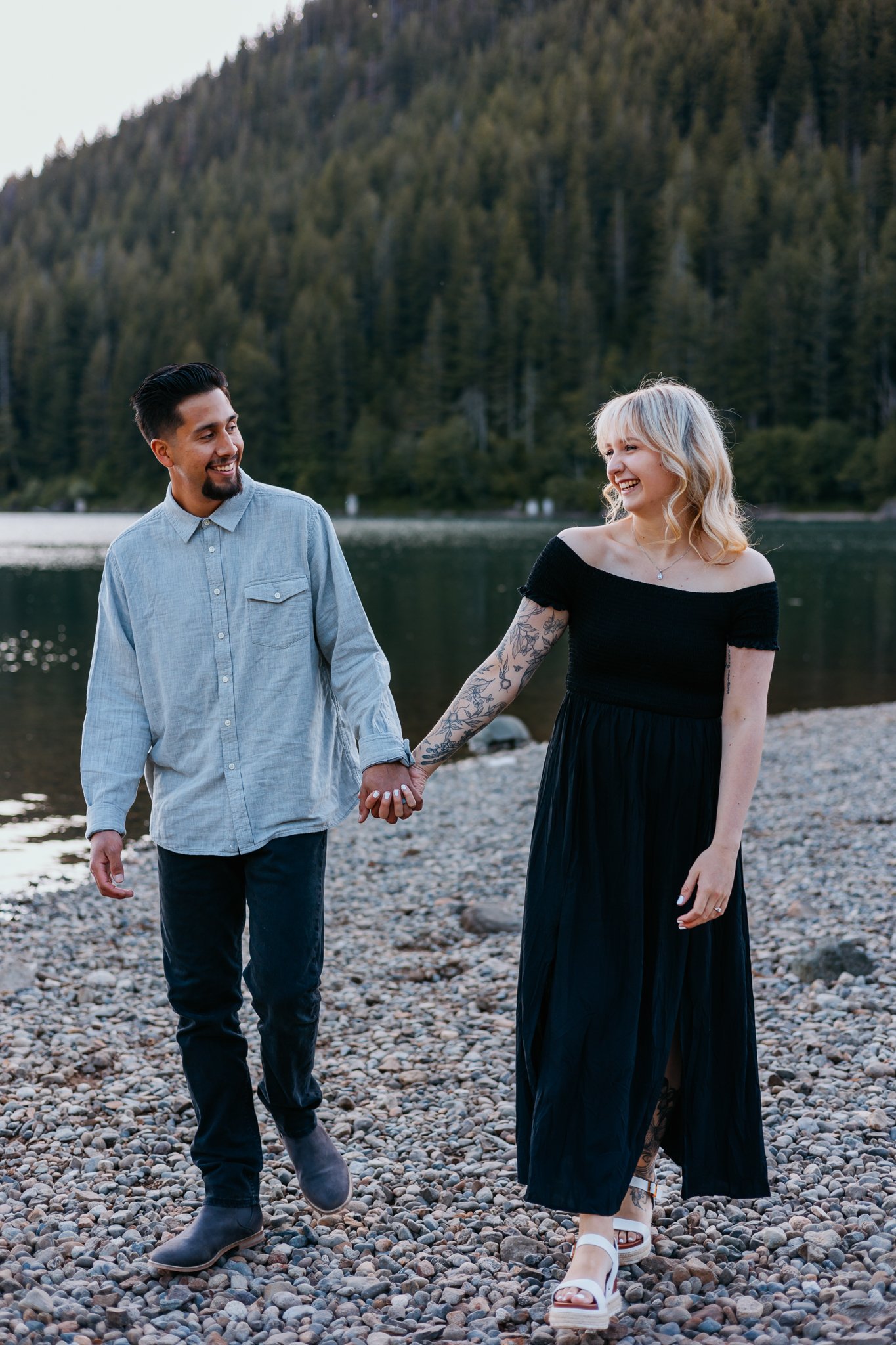 Rattlesnake Lake Engagement Photos