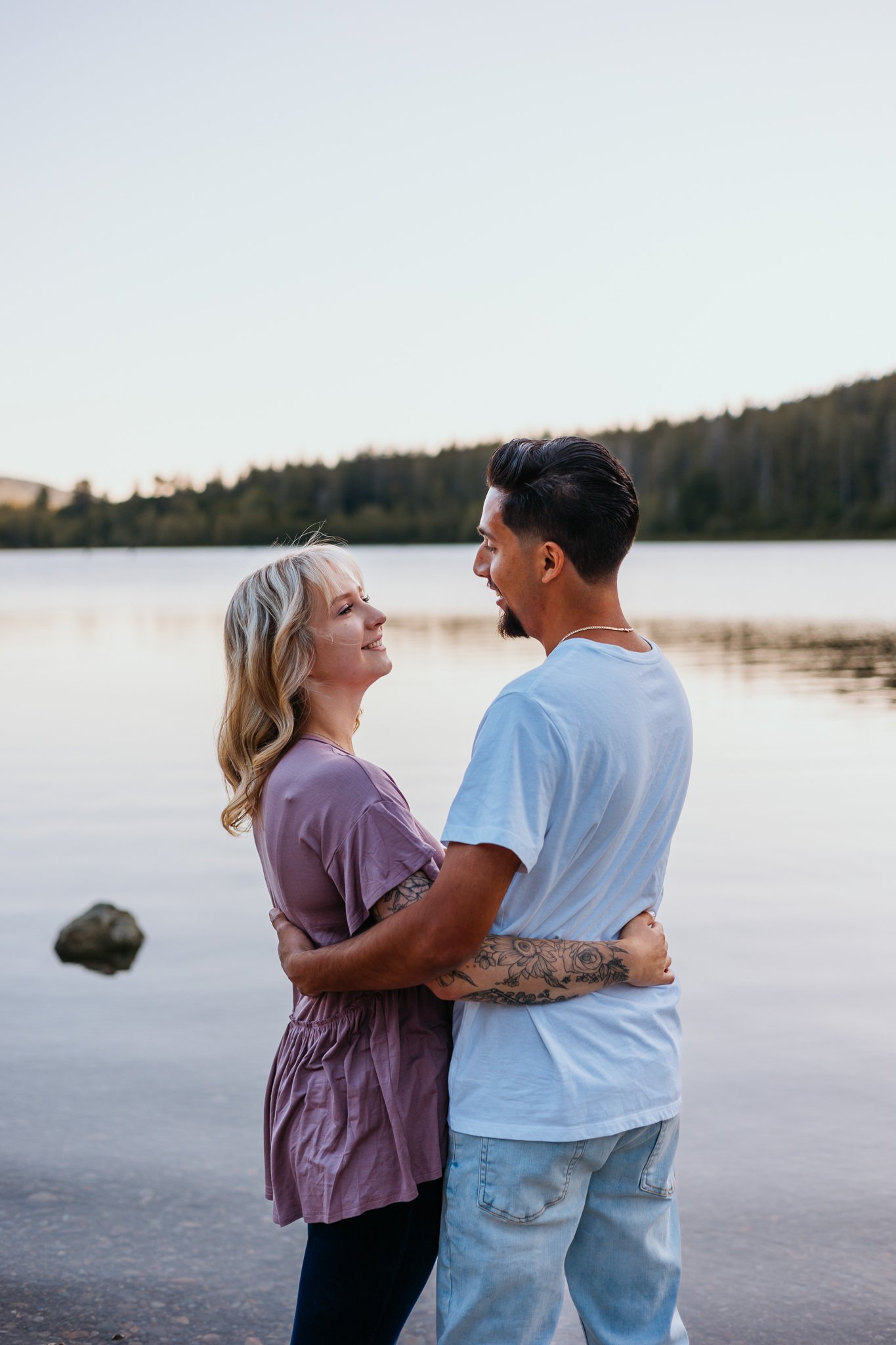 Rattlesnake Lake Engagement Photos