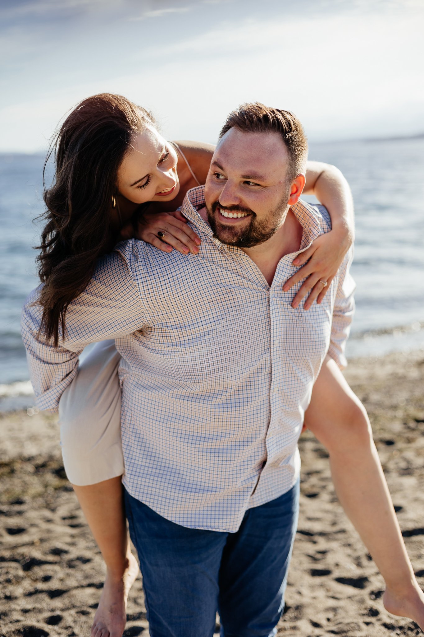 Richmond Beach Engagement Photos