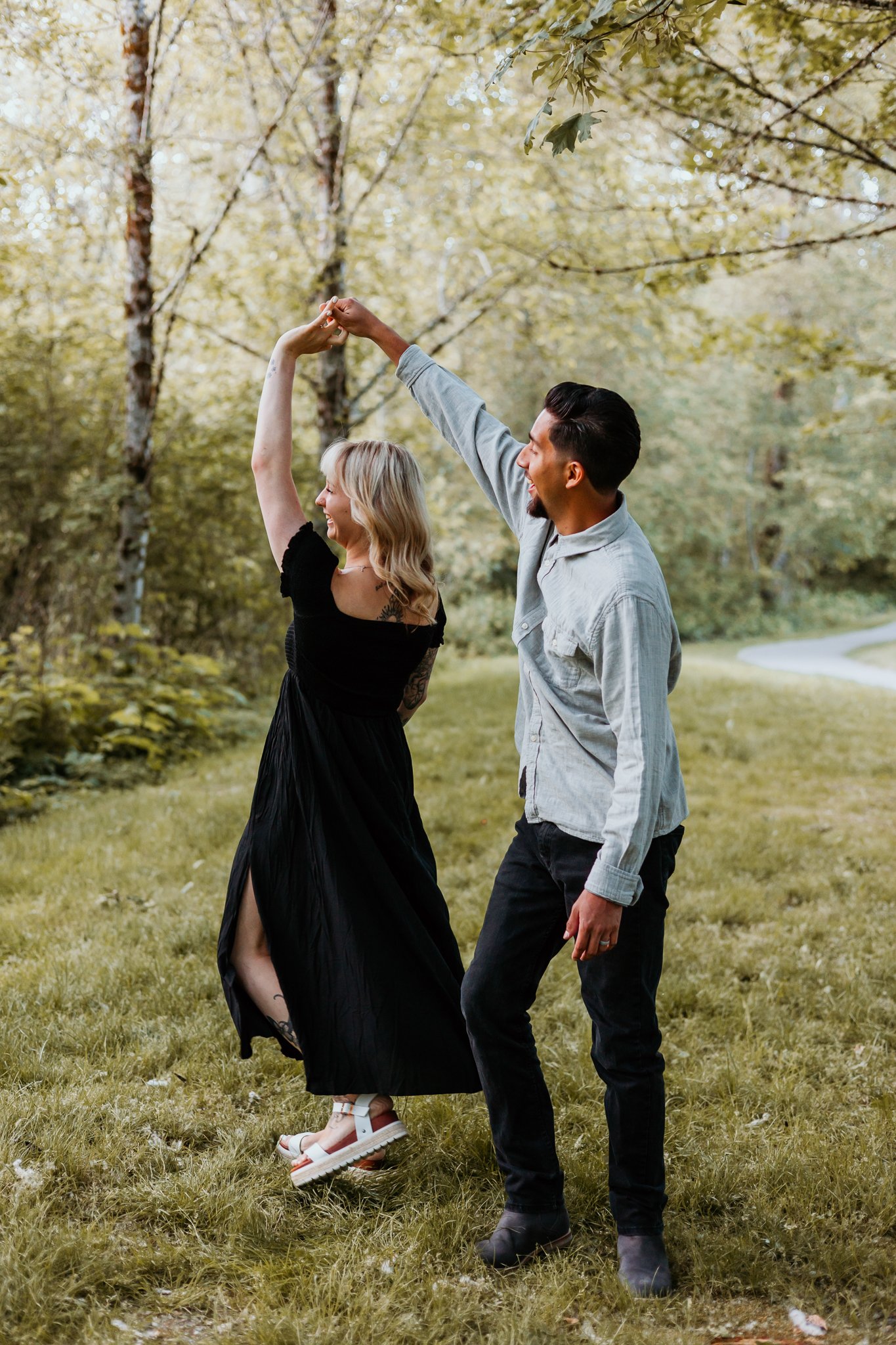 Rattlesnake Lake Engagement Photos