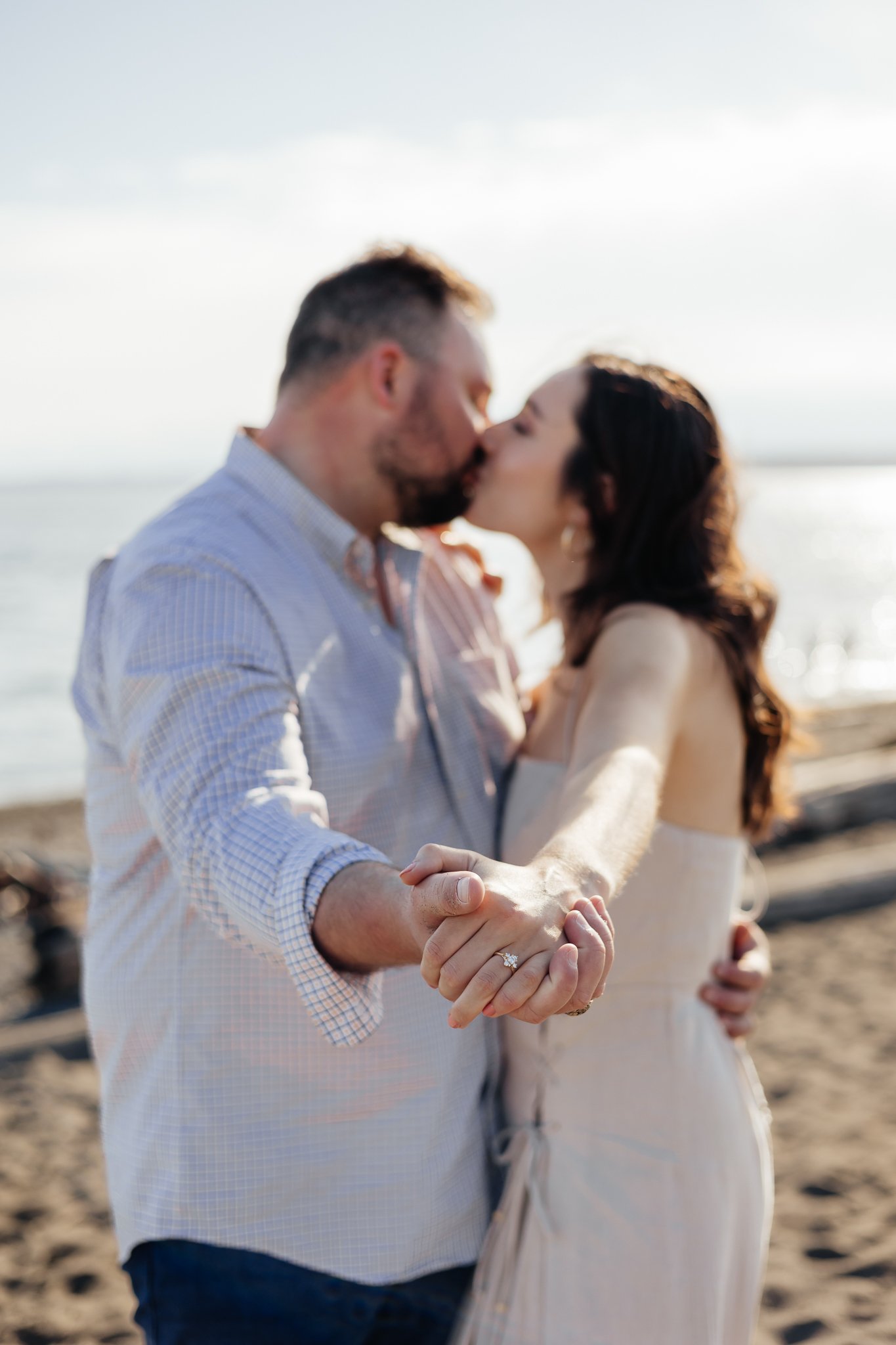 Richmond Beach Engagement Photos