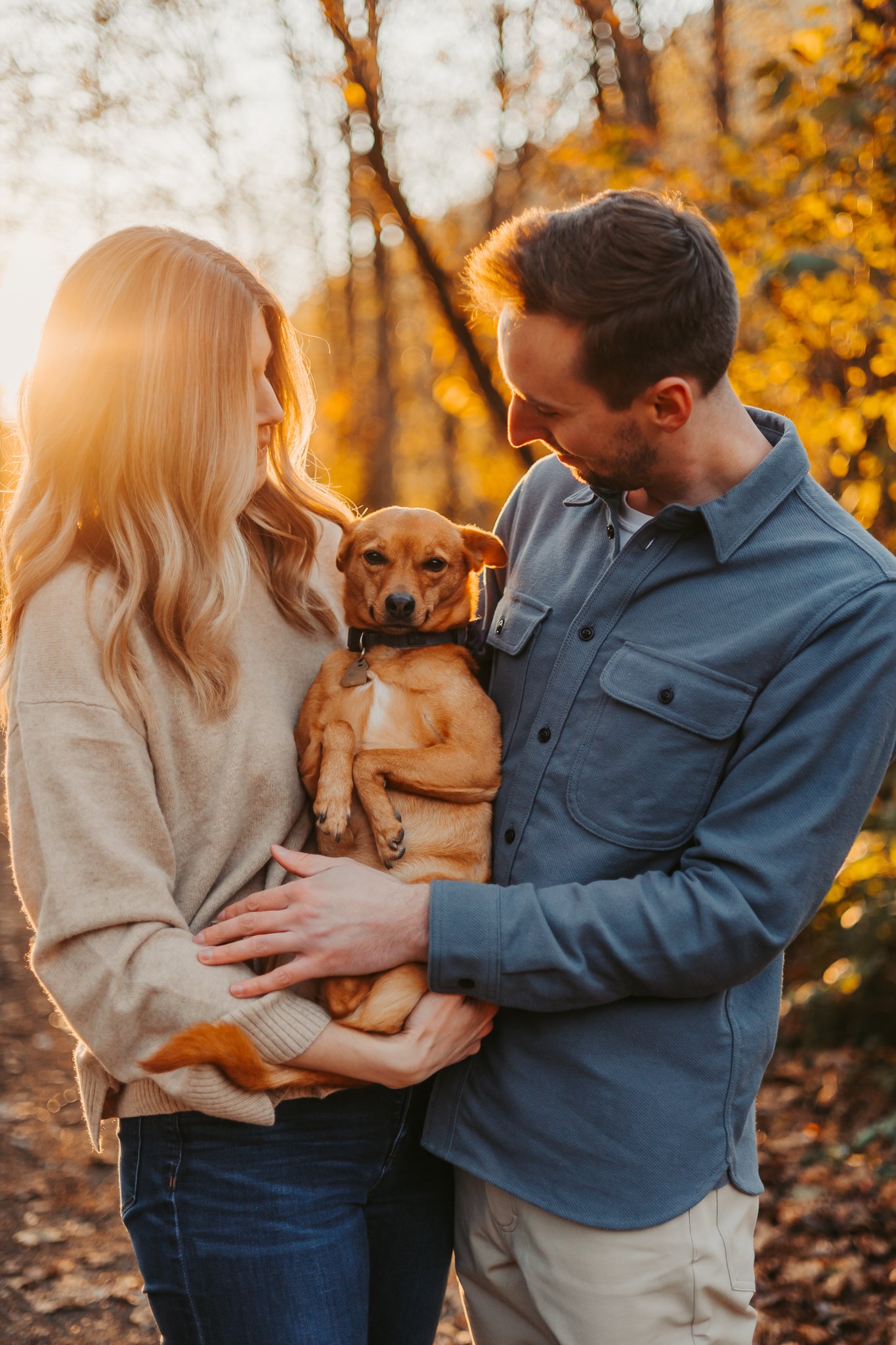 Fall Rattlesnake Lake Engagement Photos