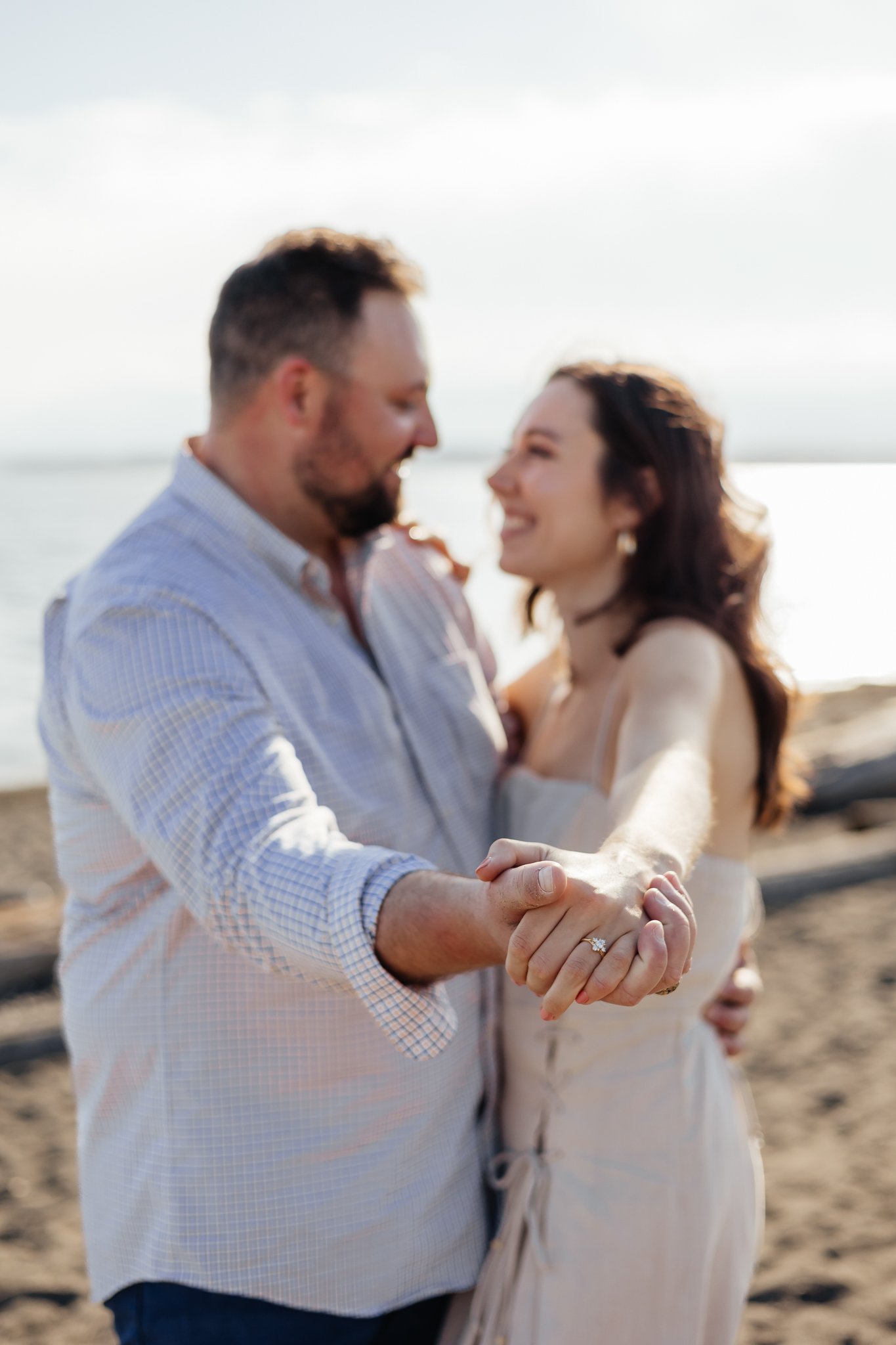Richmond Beach Engagement Photos
