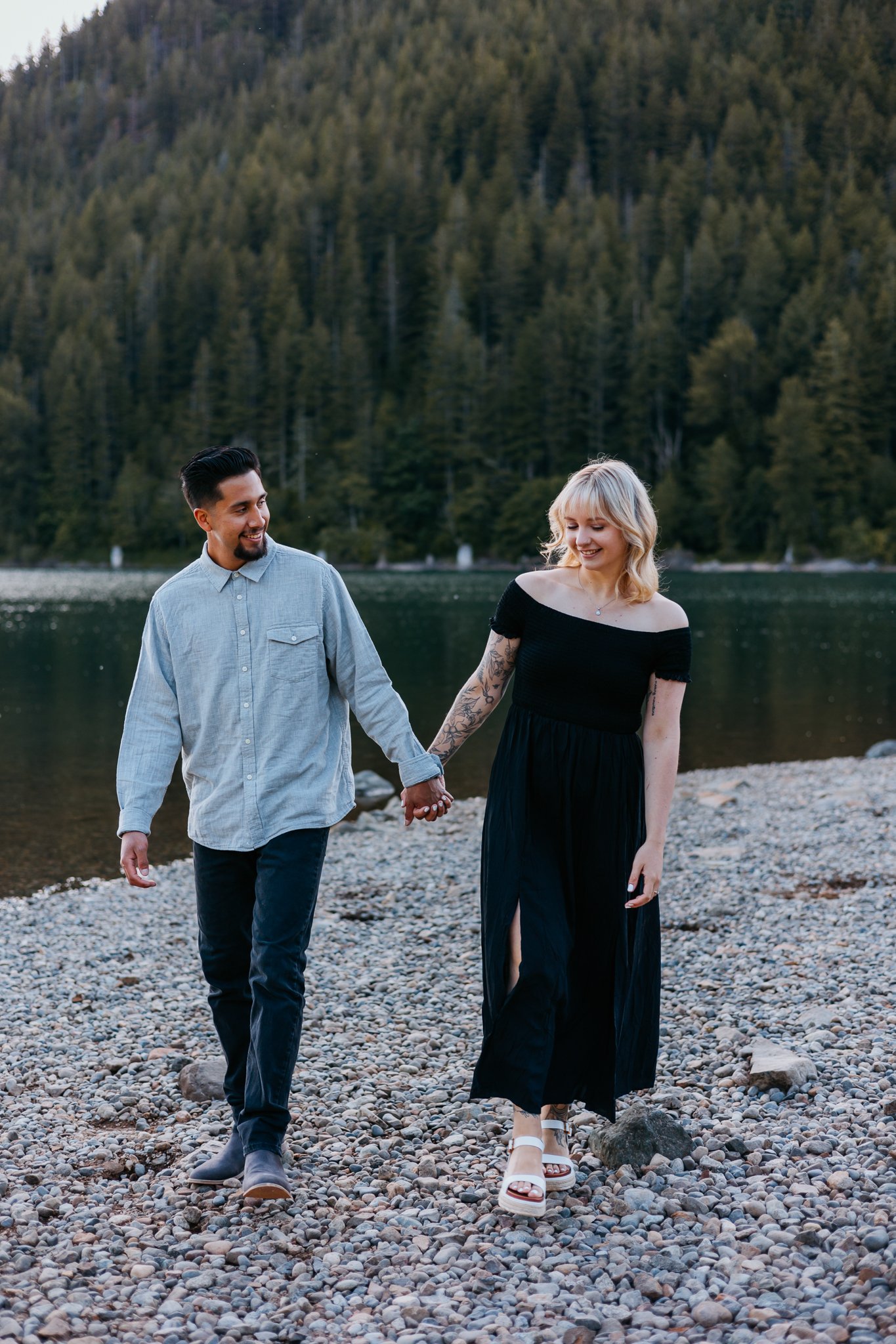 Rattlesnake Lake Engagement Photos