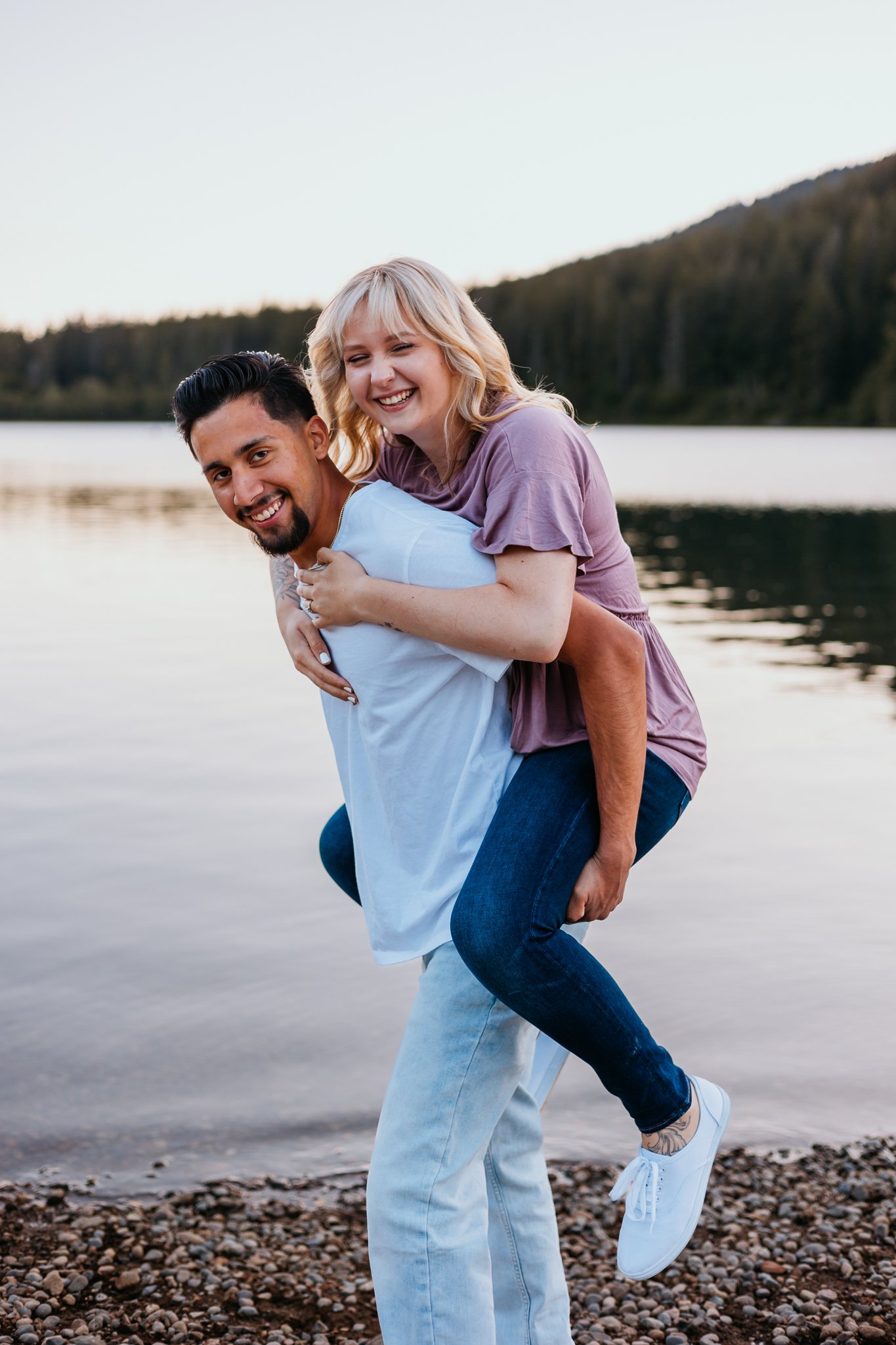 Rattlesnake Lake Engagement Photos