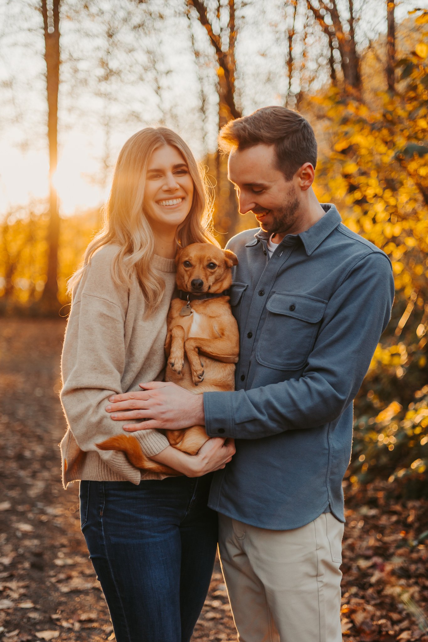 Fall Rattlesnake Lake Engagement Photos