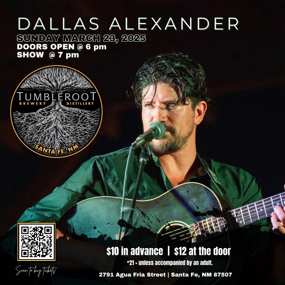 Dallas Alexander Live @ Tumble Root Brewery &amp; Distillery - Santa Fe - NM 