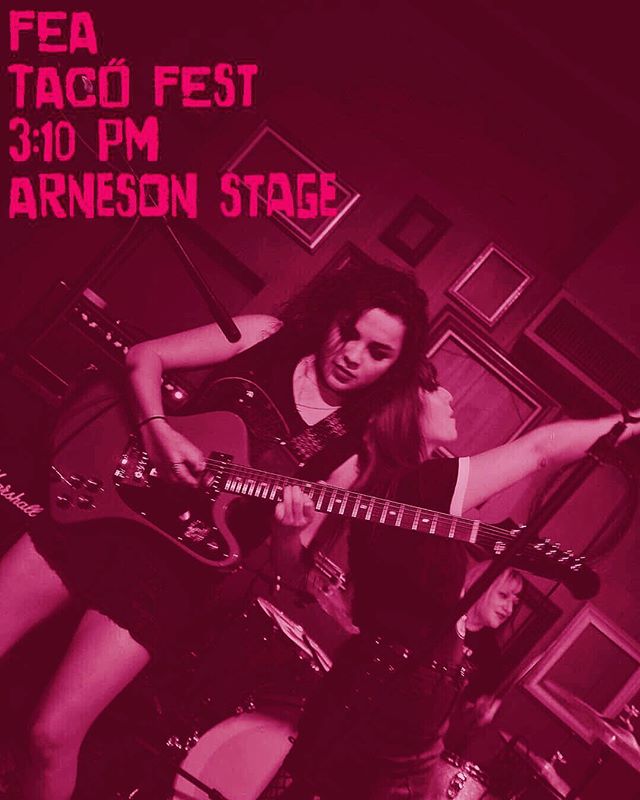 Tomorrow y&rsquo;all . Come catch the new Fea :) on at 3:10 at the Arneson Stage !