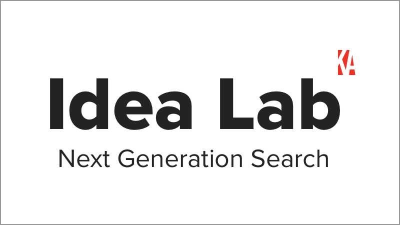 IDEA LAB | Next Generation Search