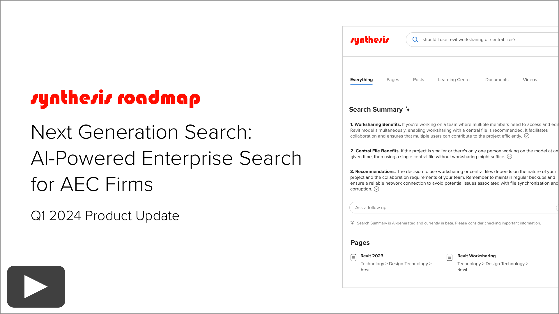 Next Generation Search: AI-Powered Enterprise Search for AEC Firms