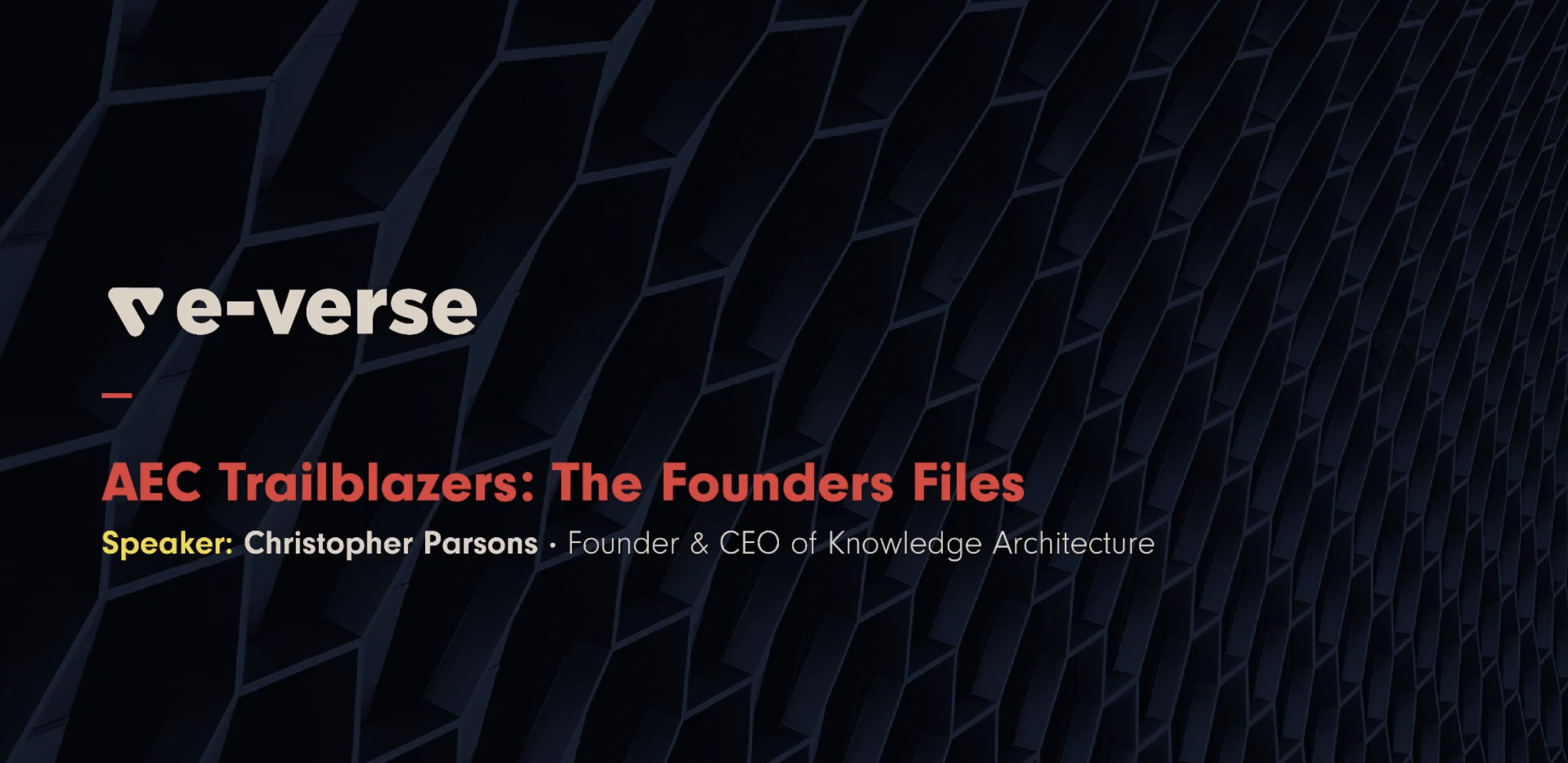 PODCAST | Exploring the Power of Effective Knowledge Management in AEC with e-verse