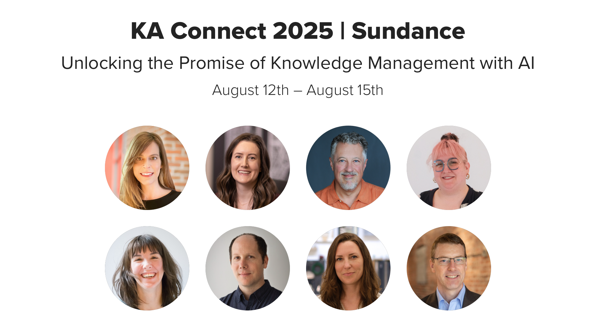 KA CONNECT 2025 | Speakers + Program