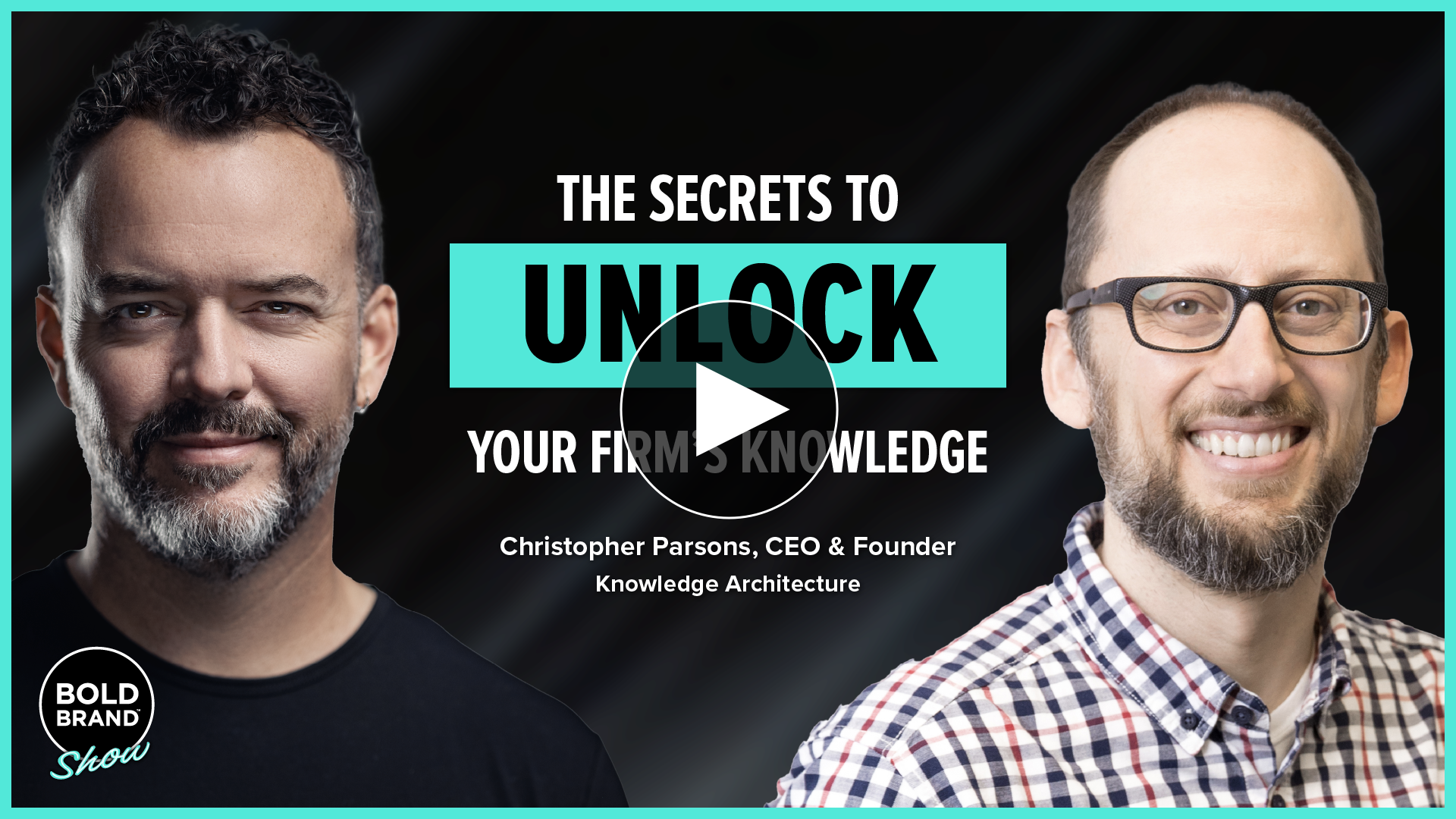 Talking Knowledge Strategy on the Bold Brand Show